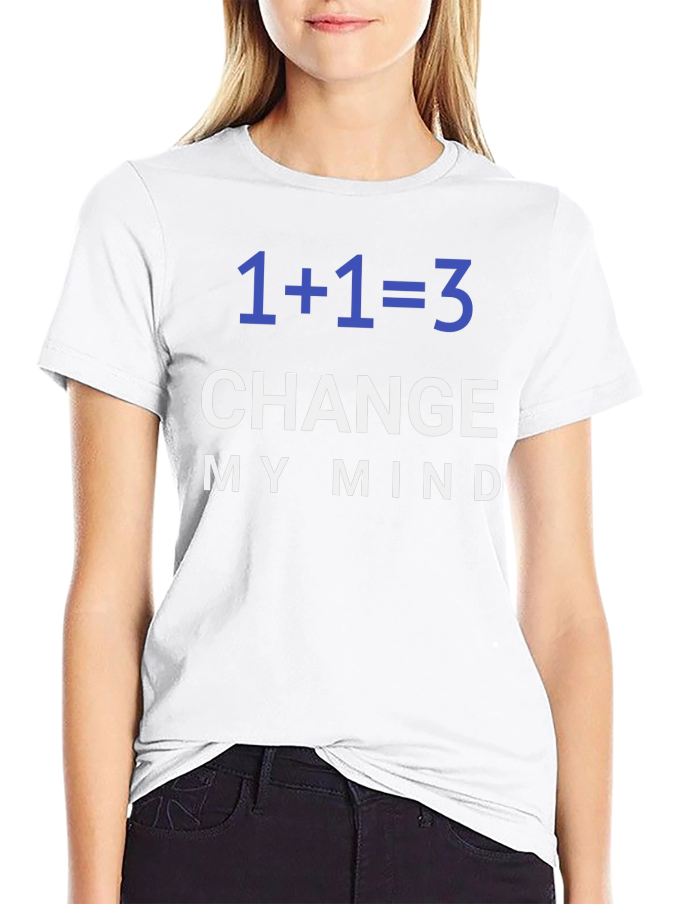 1+1=3 Change My Mind Graphic Tee