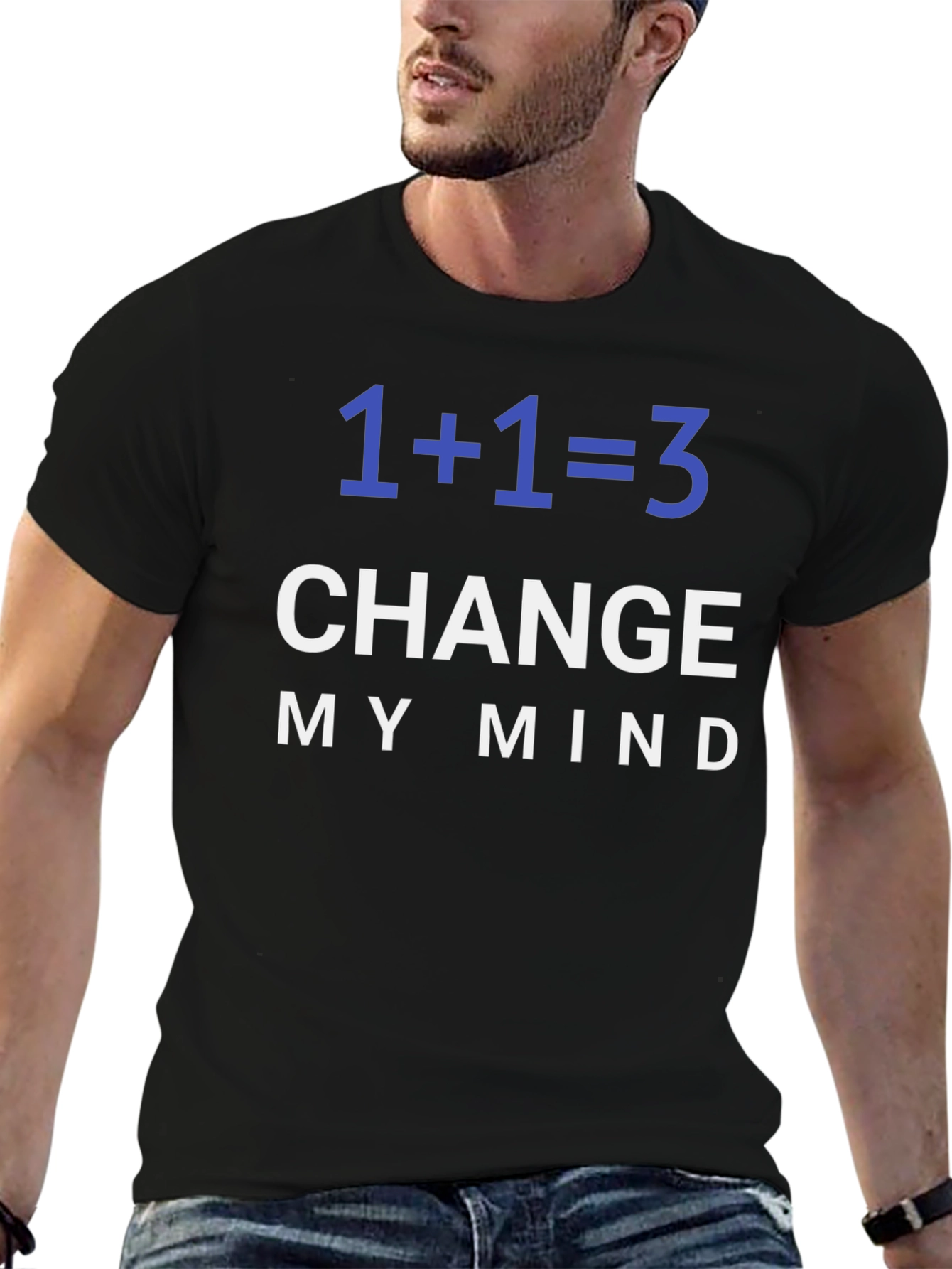 1+1=3 Change My Mind Graphic Tee