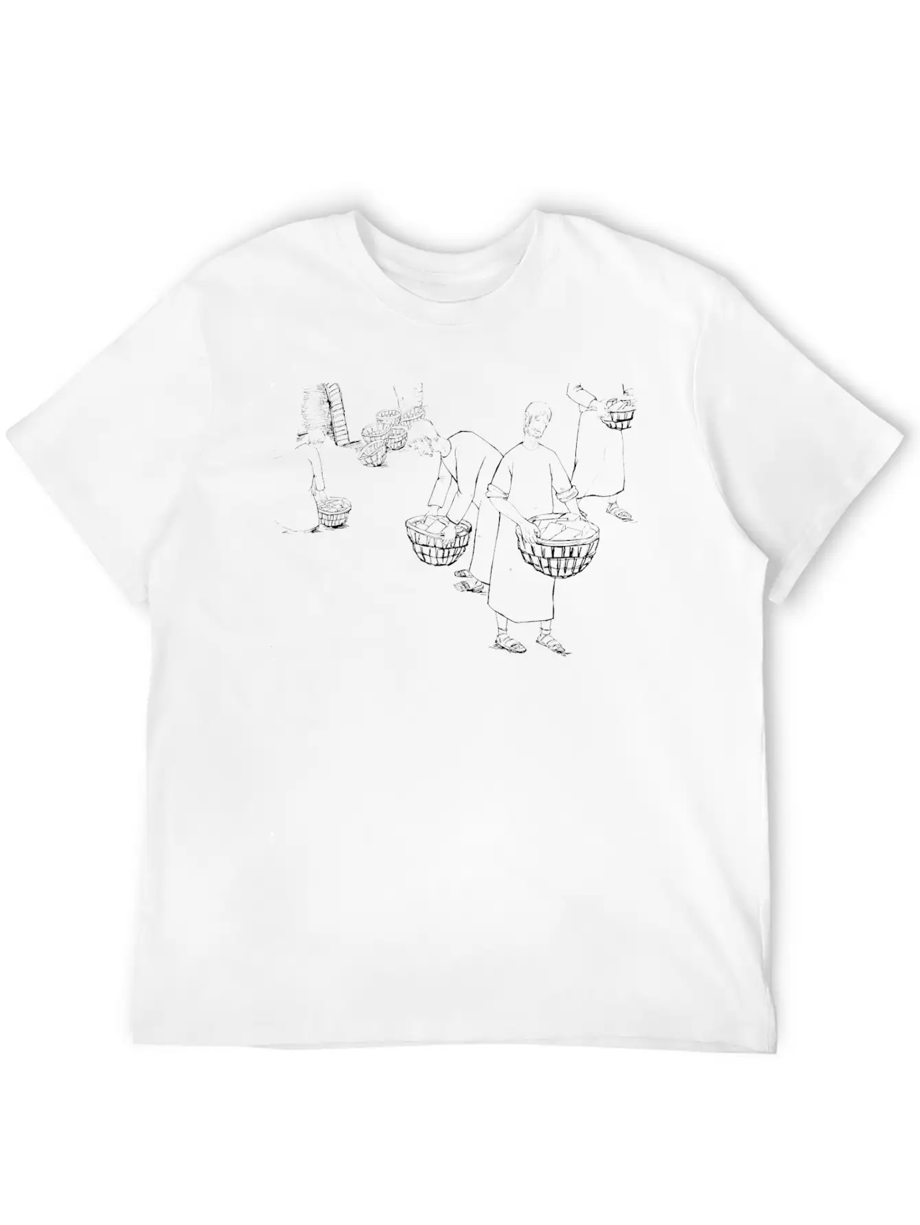 08 Genesis 11:19 02 Classic Crew Neck Graphic Tee – Everyday Minimal Look