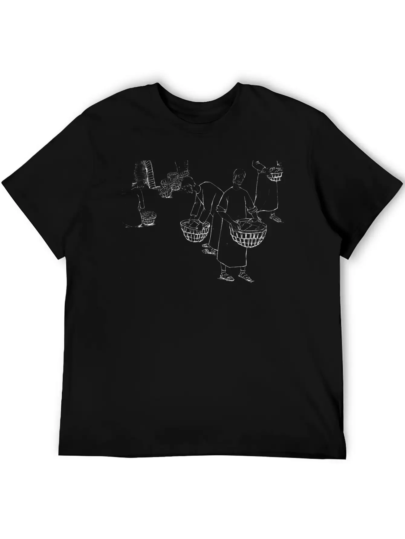 08 Genesis 11:19 02 Classic Crew Neck Graphic Tee – Everyday Minimal Look