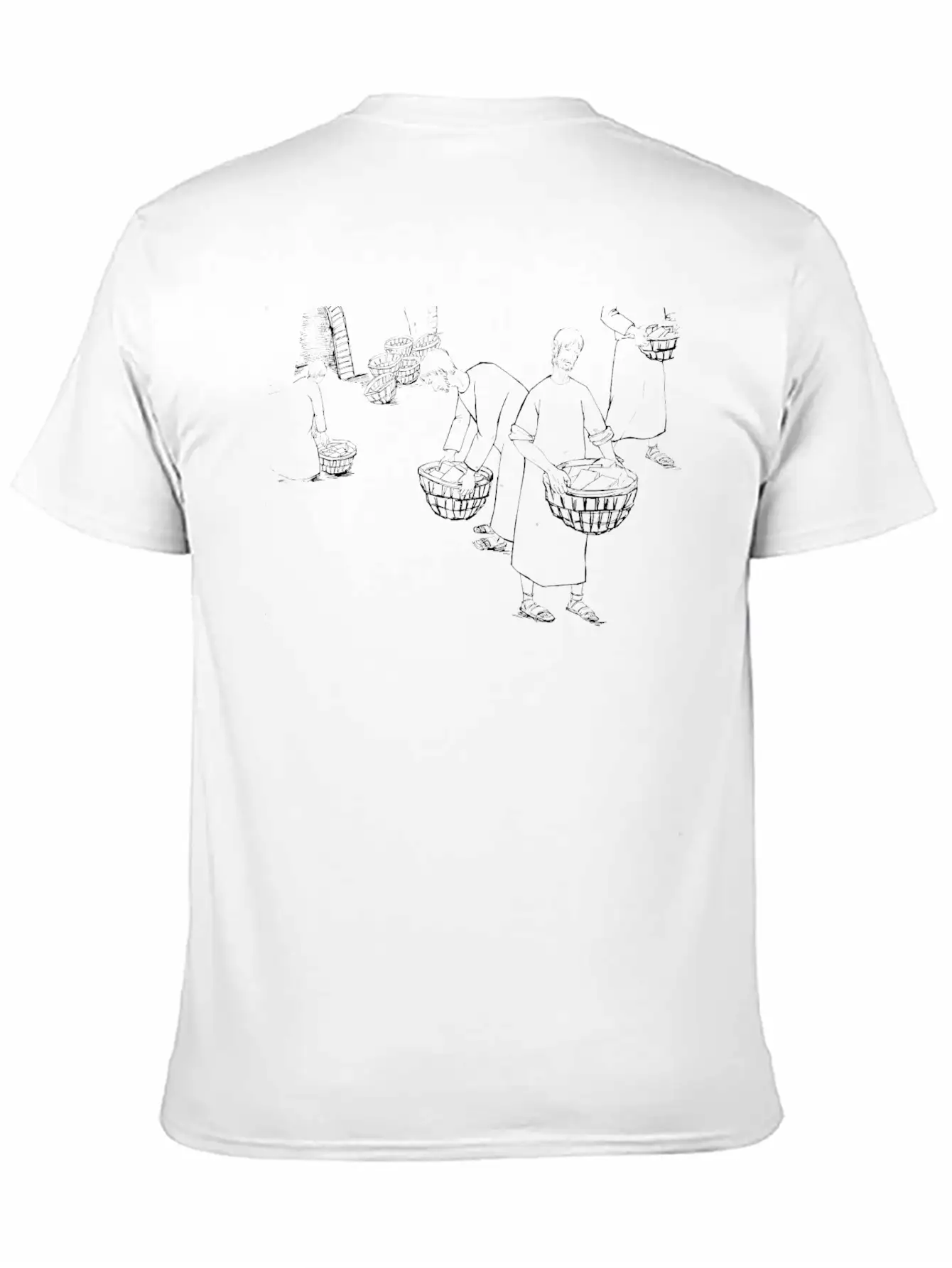 08 Genesis 11:19 02 Classic Crew Neck Graphic Tee – Everyday Minimal Look