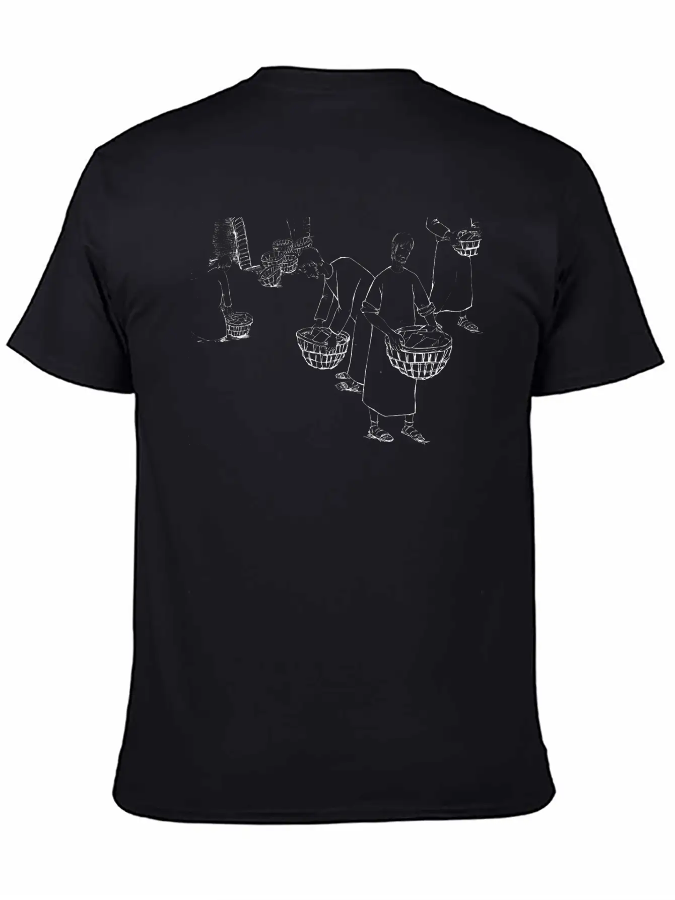 08 Genesis 11:19 02 Classic Crew Neck Graphic Tee – Everyday Minimal Look