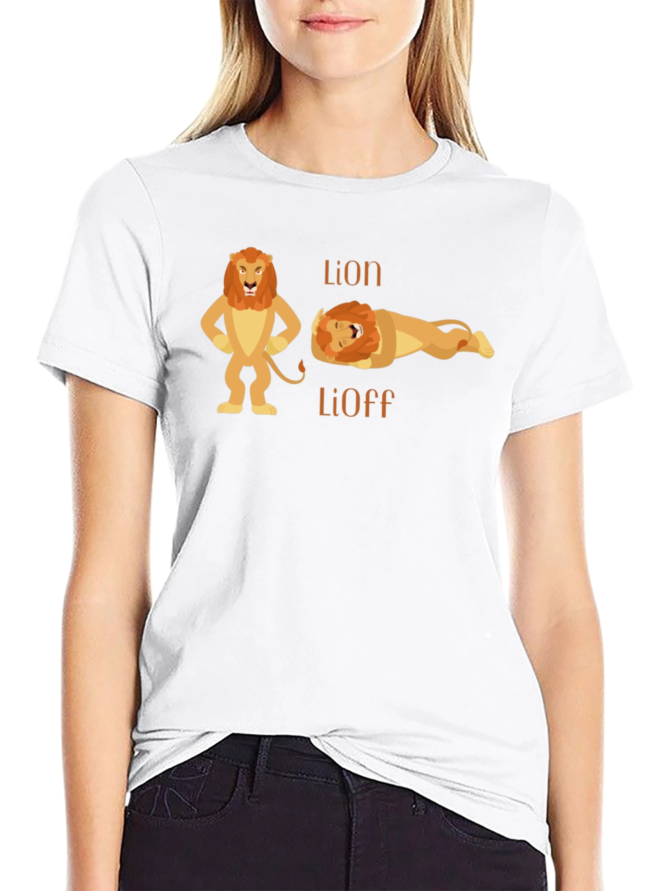 Lion / Lion Off Black T-Shirt