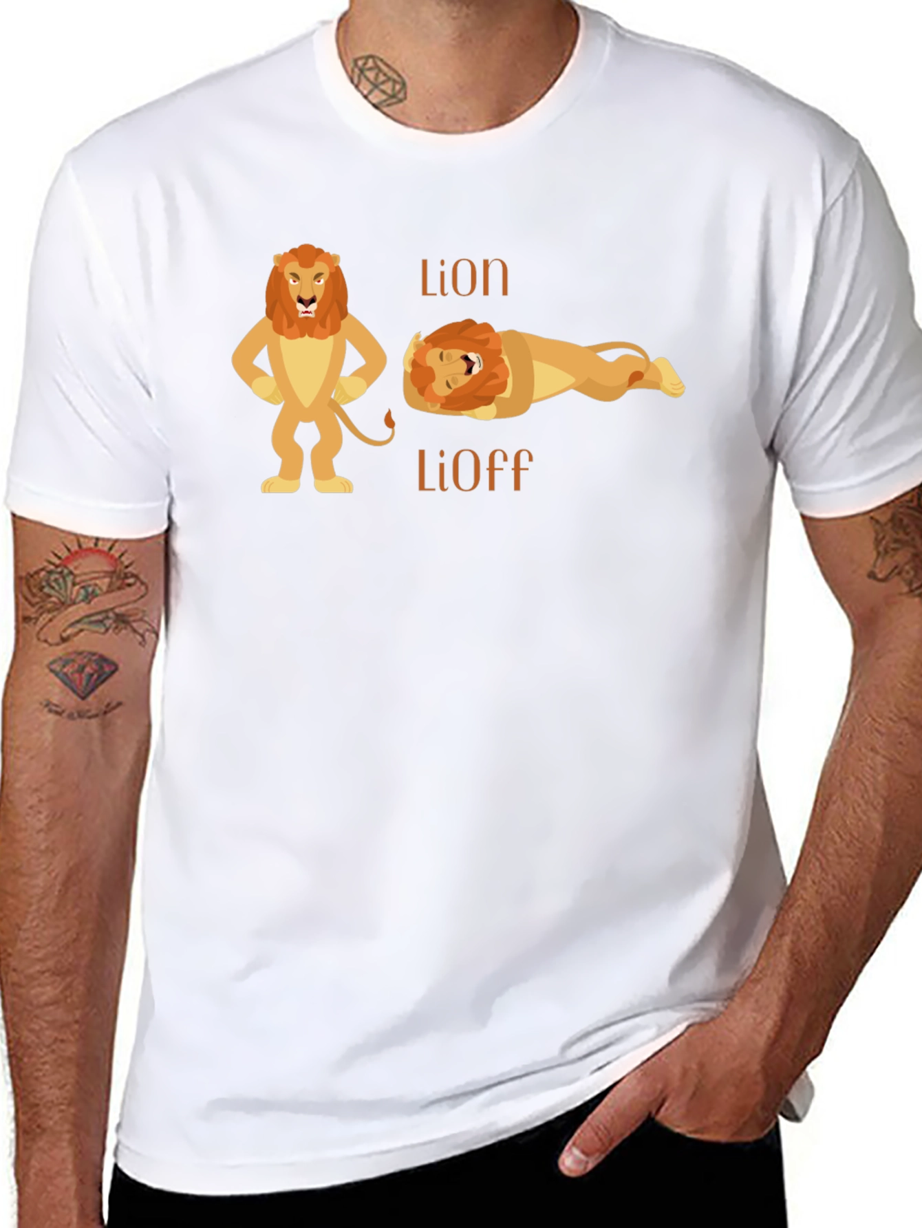 Lion / Lion Off Black T-Shirt