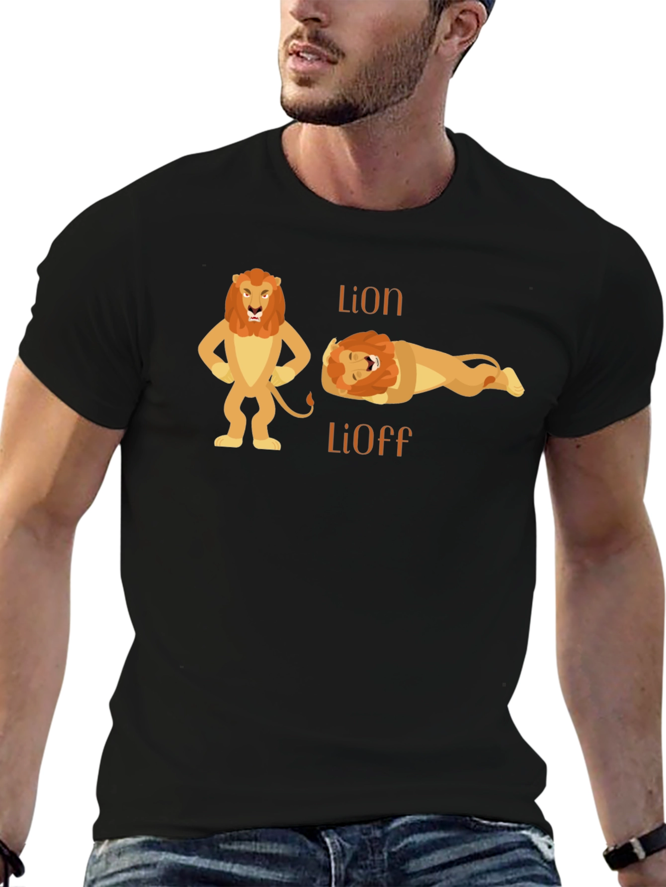 Lion / Lion Off Black T-Shirt