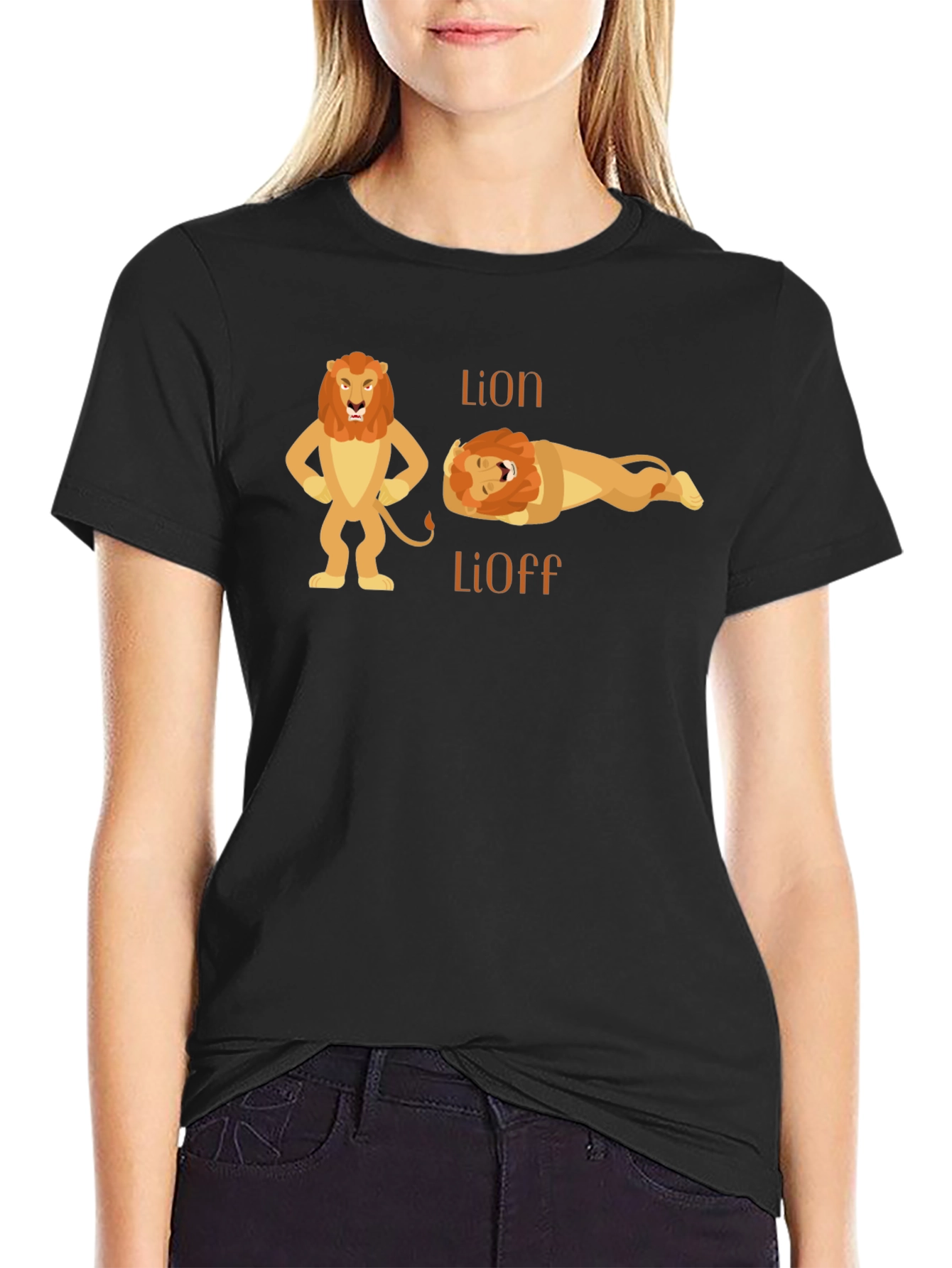 Lion / Lion Off Black T-Shirt