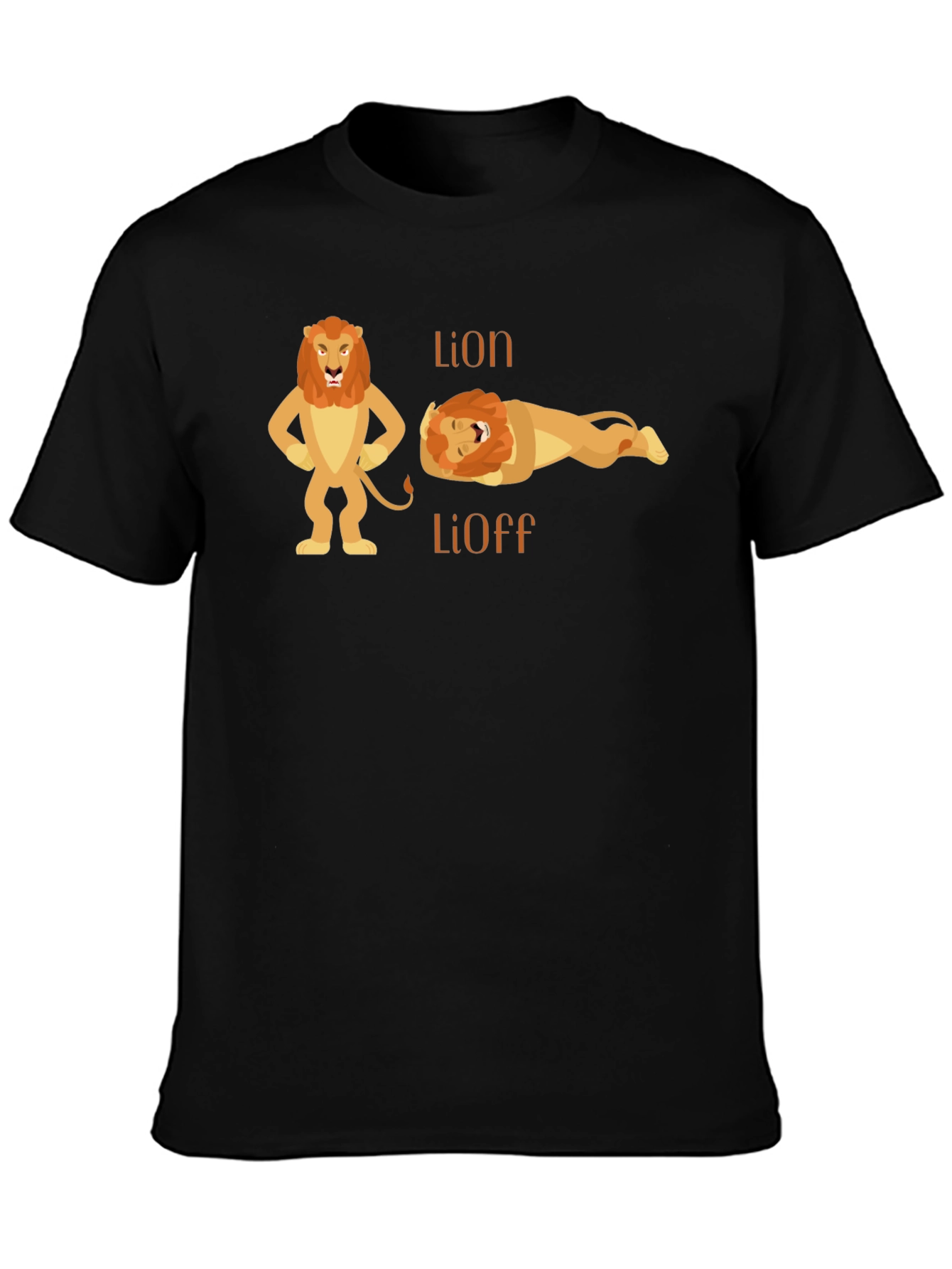 Lion / Lion Off Black T-Shirt