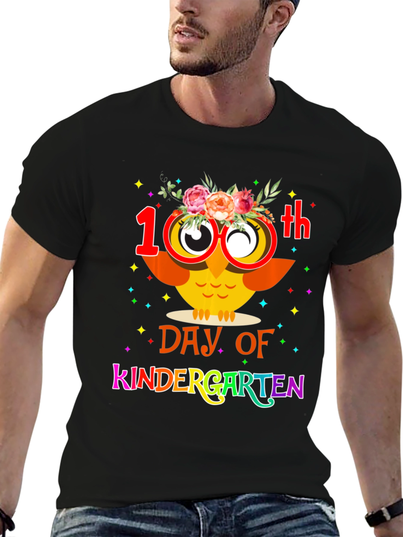 100th Day of Kindergarten Owl T-Shirt