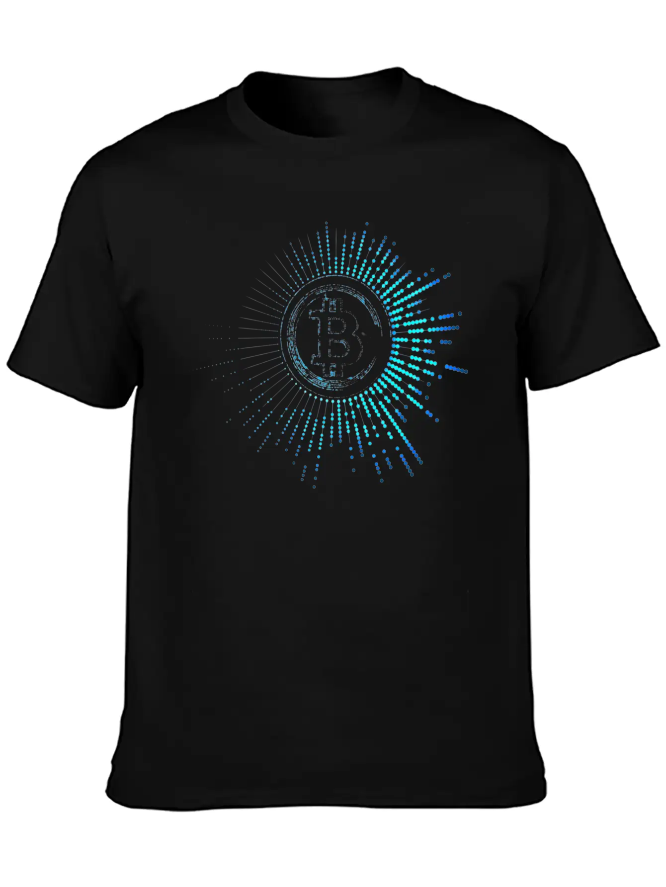 1 Bitcoin Classic Crew Neck Graphic Tee – Everyday Minimal Look