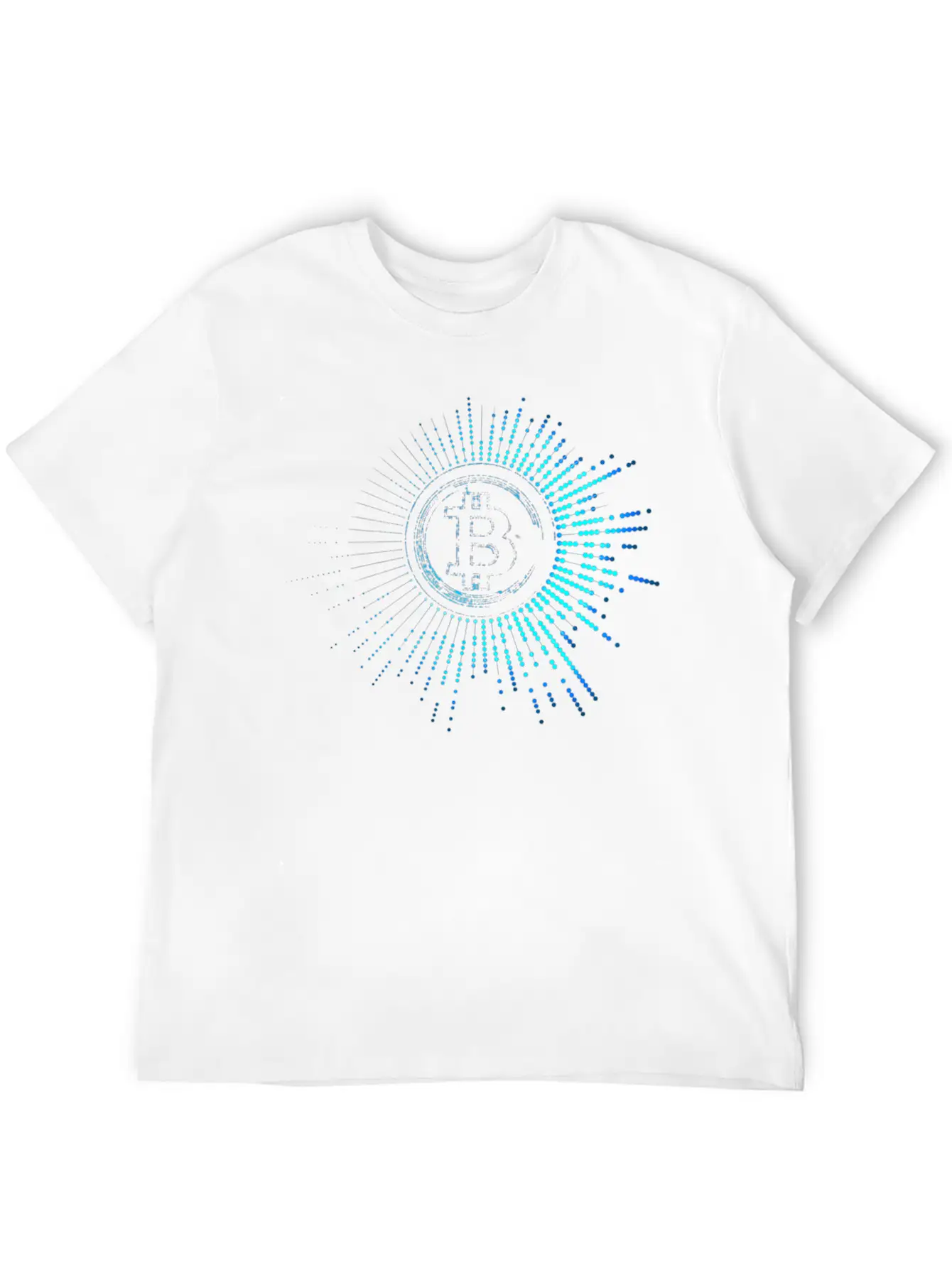 1 Bitcoin Classic Crew Neck Graphic Tee – Everyday Minimal Look