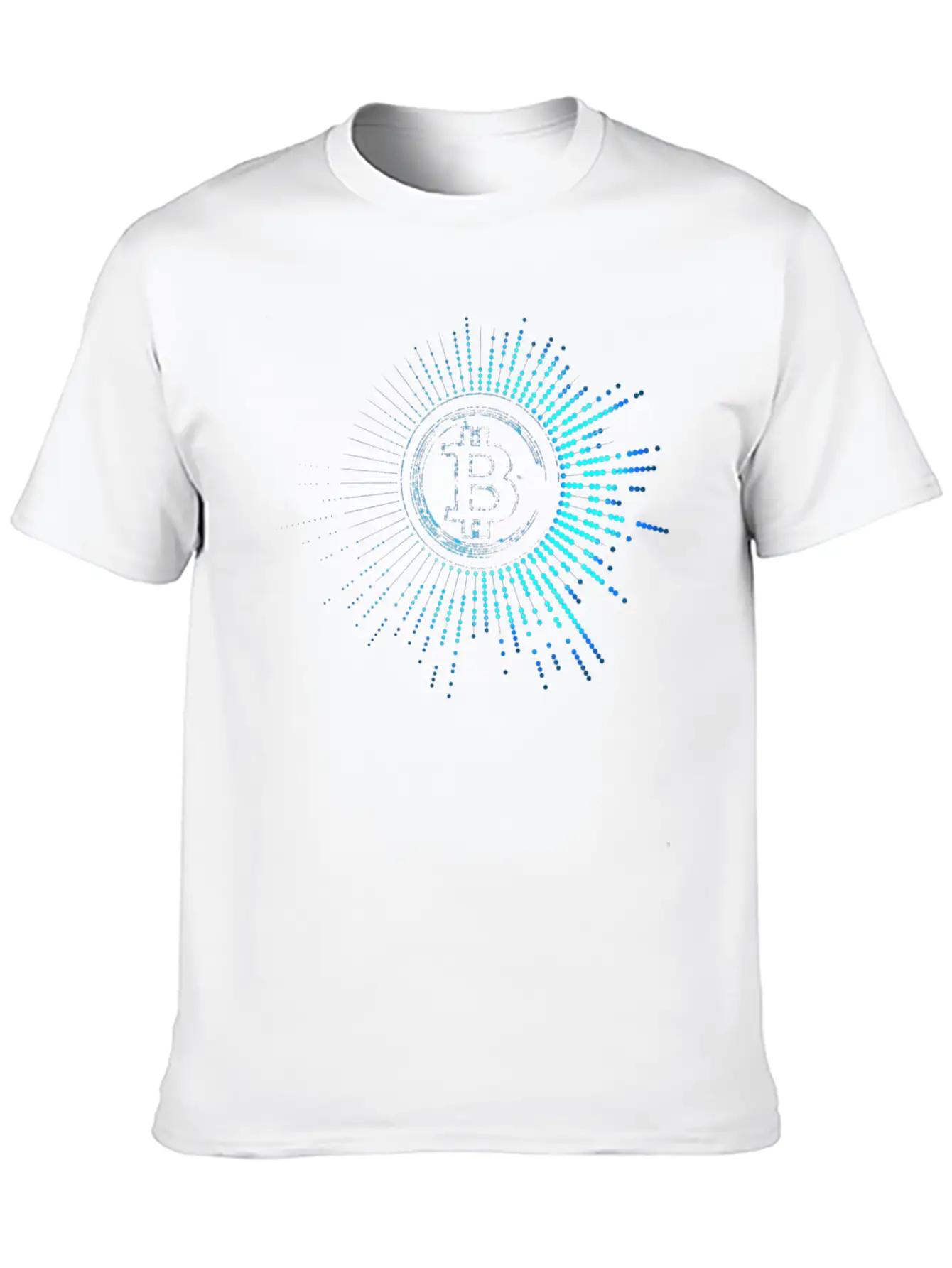 1 Bitcoin Classic Crew Neck Graphic Tee – Everyday Minimal Look