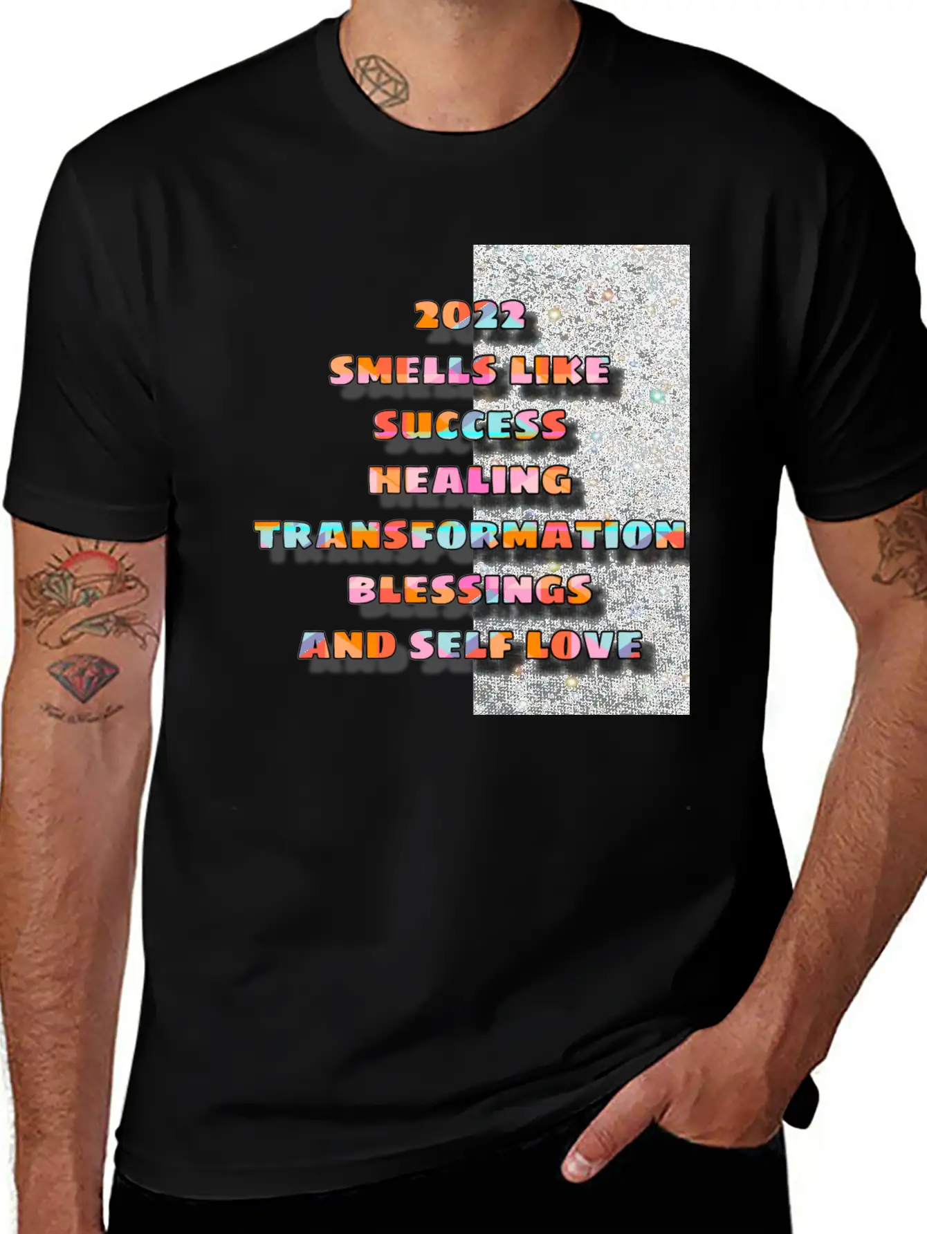2022 Smells Like Success, Healing.... Classic Crew Neck Graphic Tee – Everyday Minimal Look