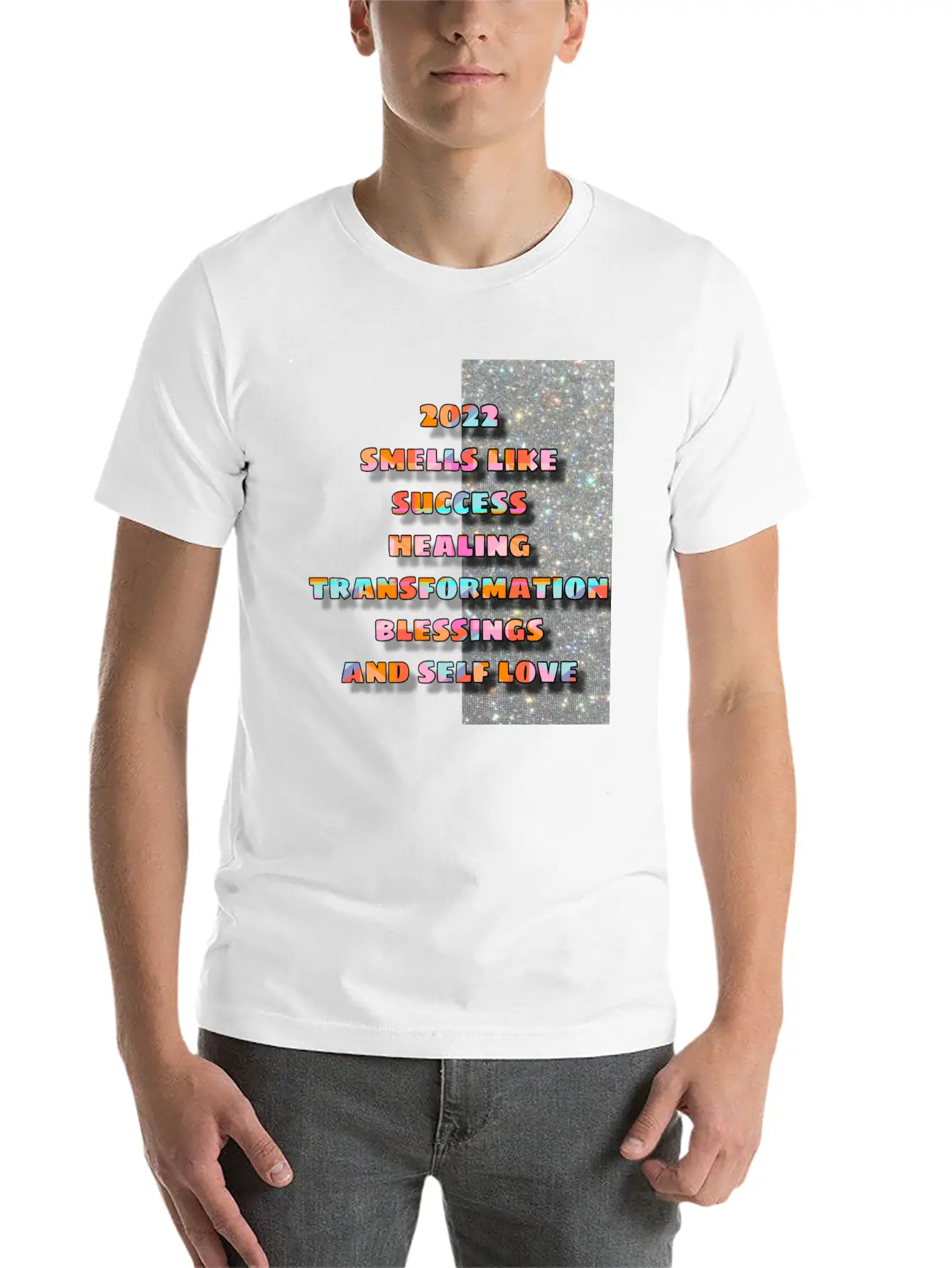2022 Smells Like Success, Healing.... Classic Crew Neck Graphic Tee – Everyday Minimal Look