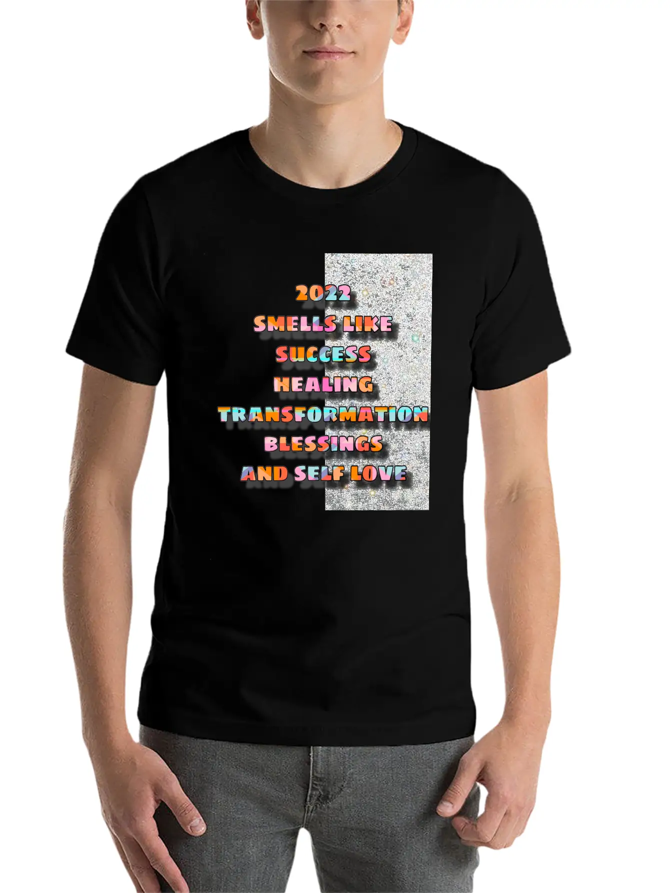 2022 Smells Like Success, Healing.... Classic Crew Neck Graphic Tee – Everyday Minimal Look