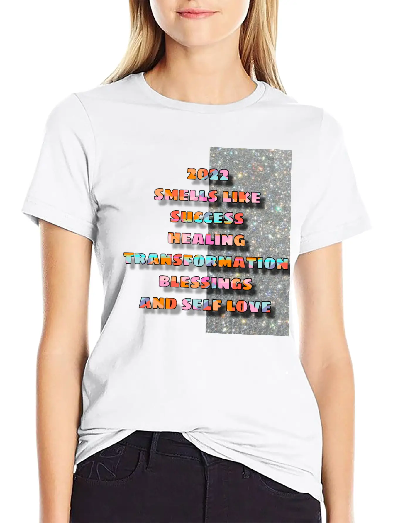 2022 Smells Like Success, Healing.... Classic Crew Neck Graphic Tee – Everyday Minimal Look