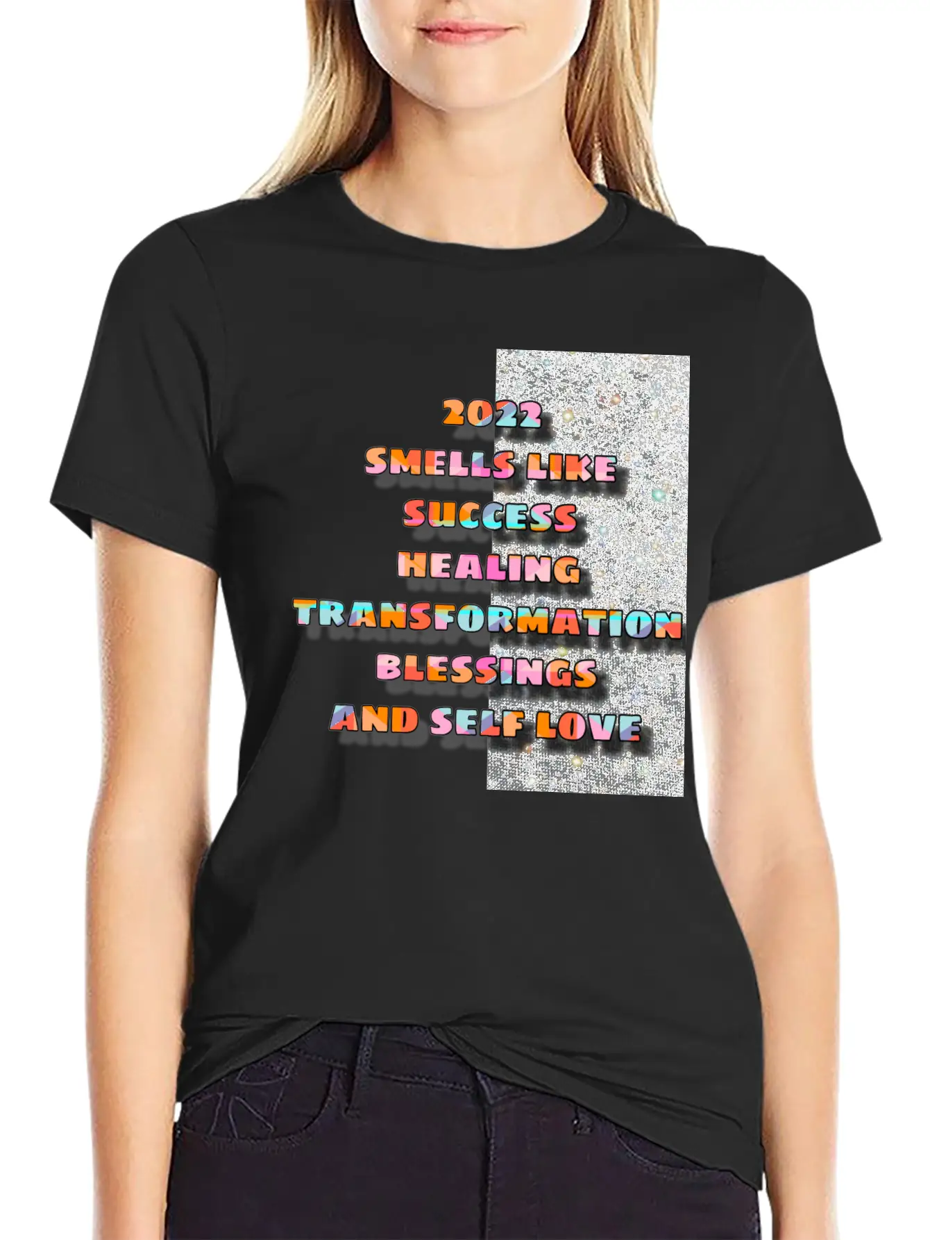 2022 Smells Like Success, Healing.... Classic Crew Neck Graphic Tee – Everyday Minimal Look