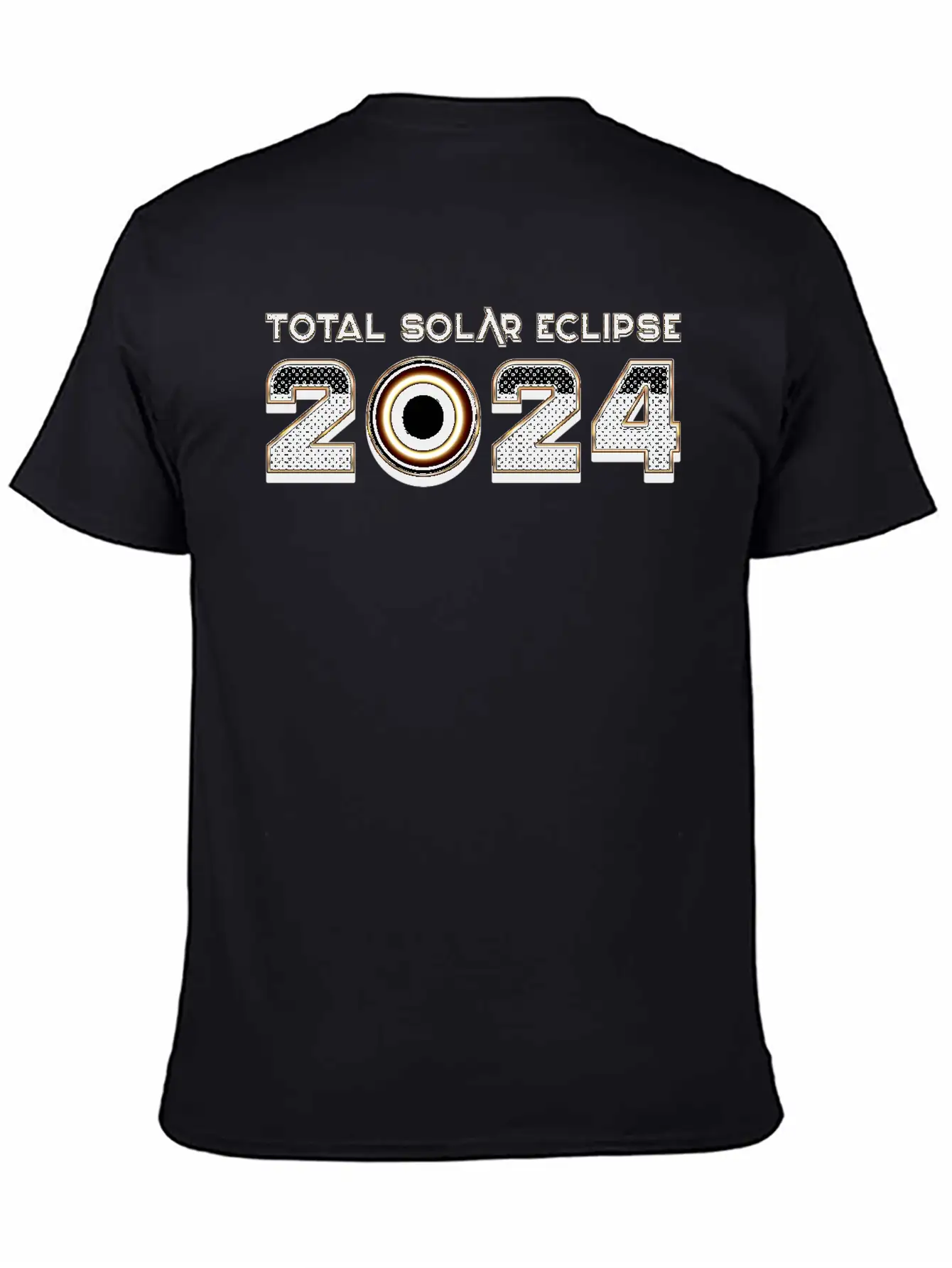 2024 Total Solar Eclipse - Science Essential Cotton Tee For Daily Outfits – Unisex Style