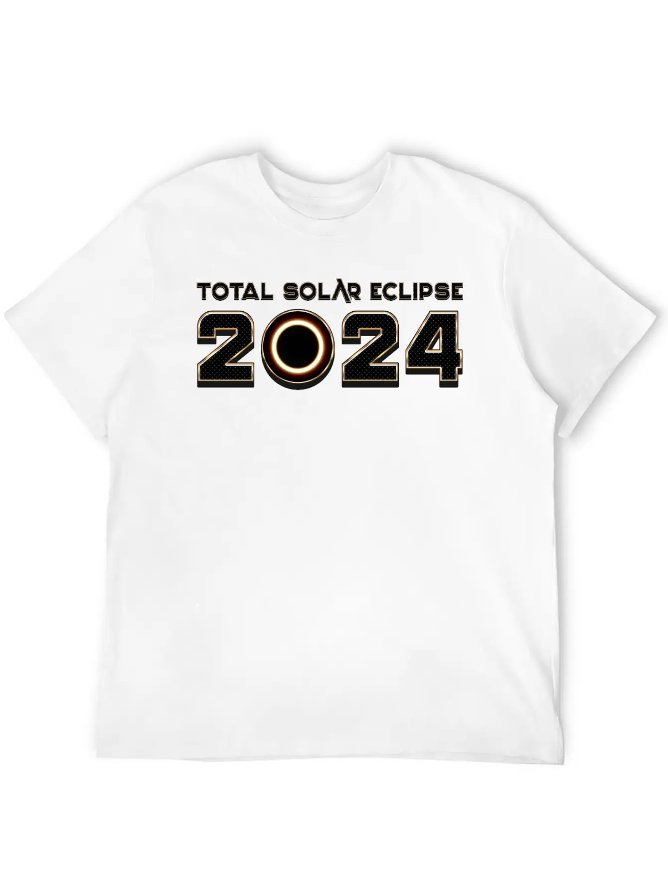 2024 Total Solar Eclipse - Science Essential Cotton Tee For Daily Outfits – Unisex Style
