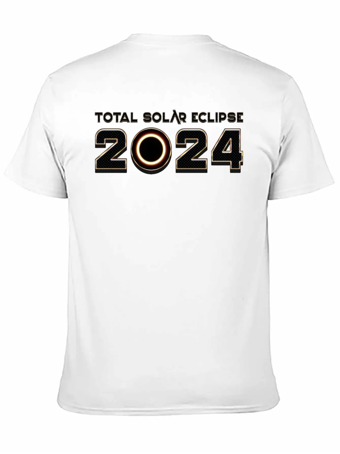 2024 Total Solar Eclipse - Science Essential Cotton Tee For Daily Outfits – Unisex Style