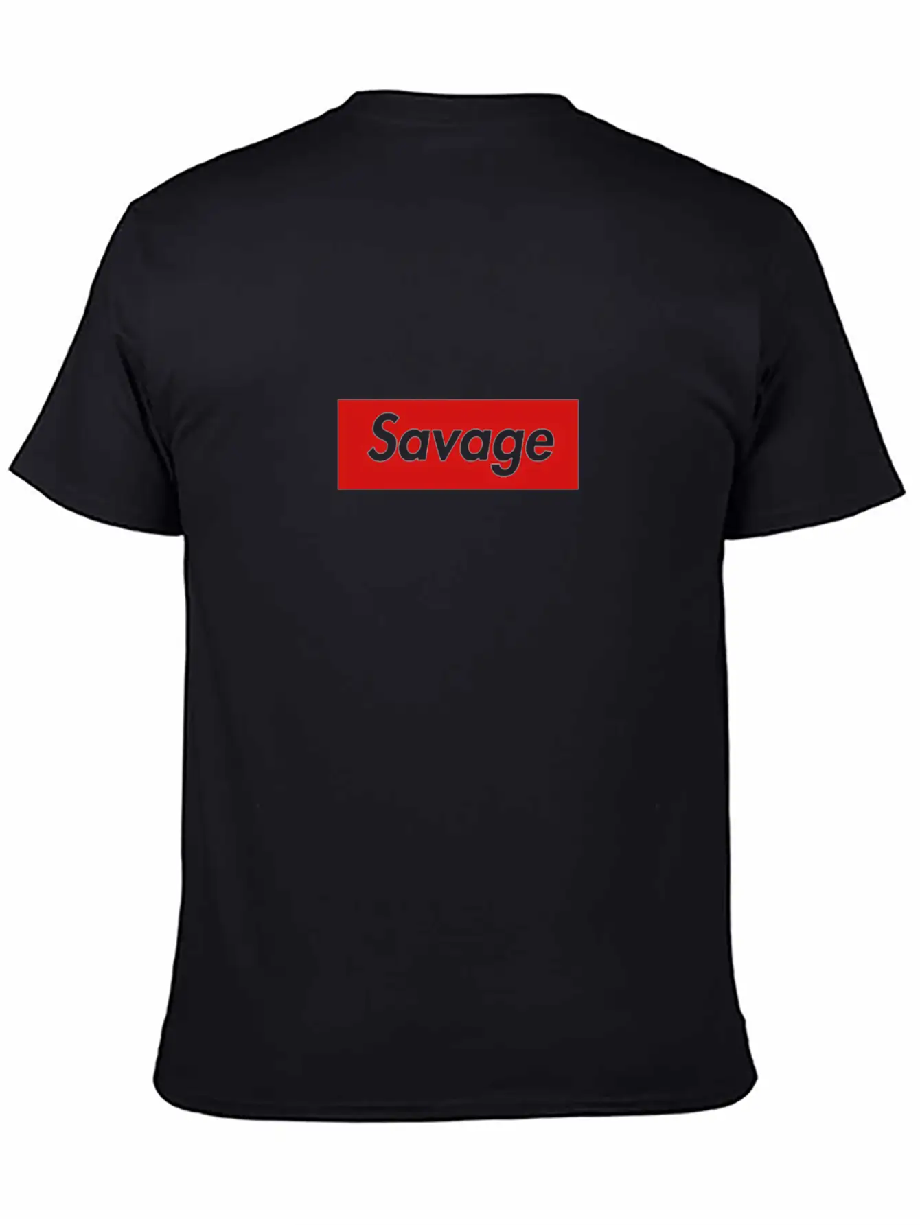 21 Savage Box Logo Classic Crew Neck Graphic Tee – Everyday Minimal Look