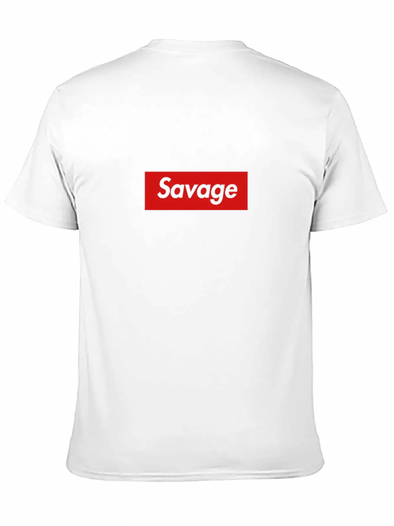 21 Savage Box Logo Classic Crew Neck Graphic Tee – Everyday Minimal Look