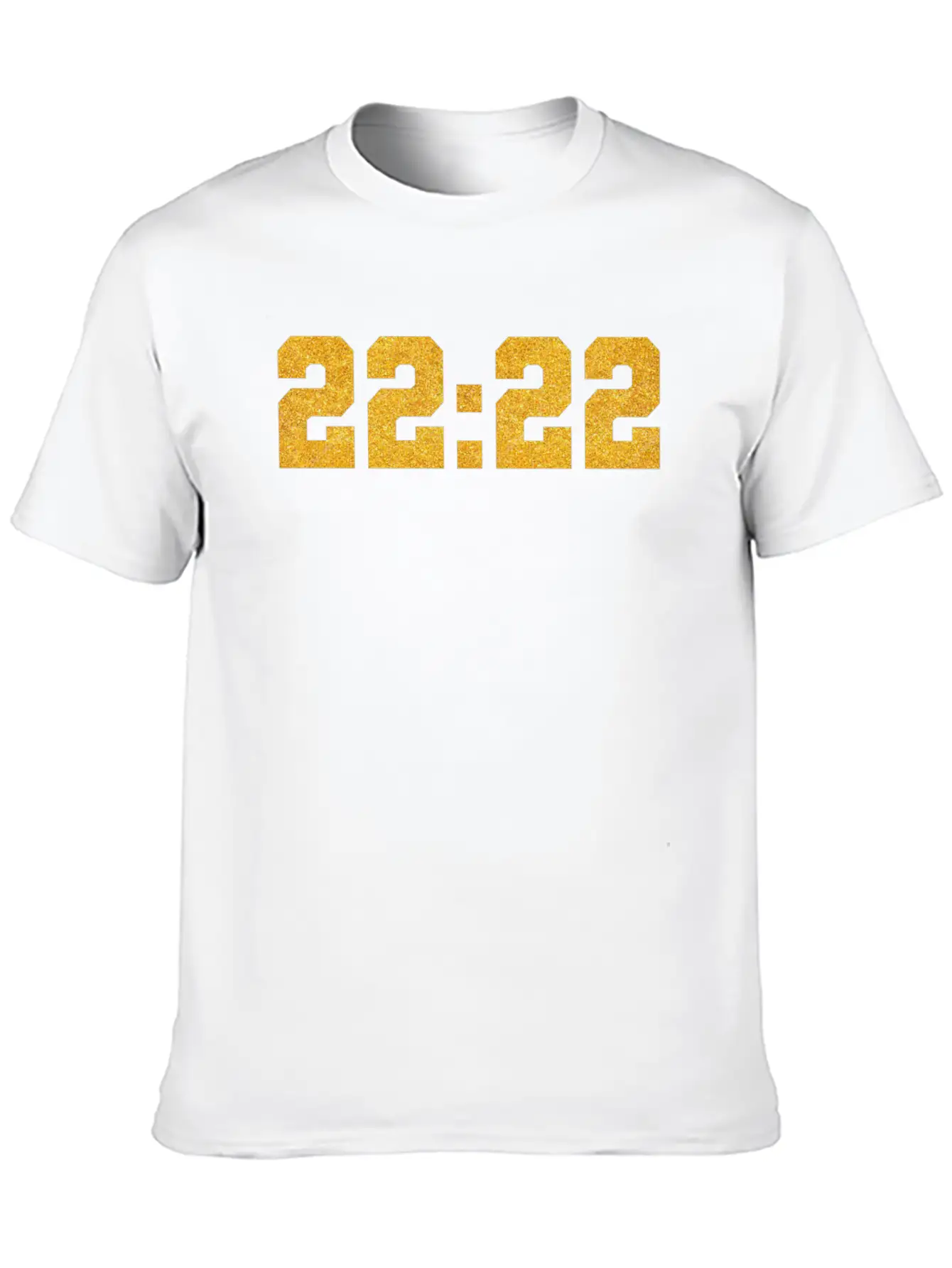 222 Angel Number Intuition Golden Word Art Essential Cotton Tee For Daily Outfits – Unisex Style