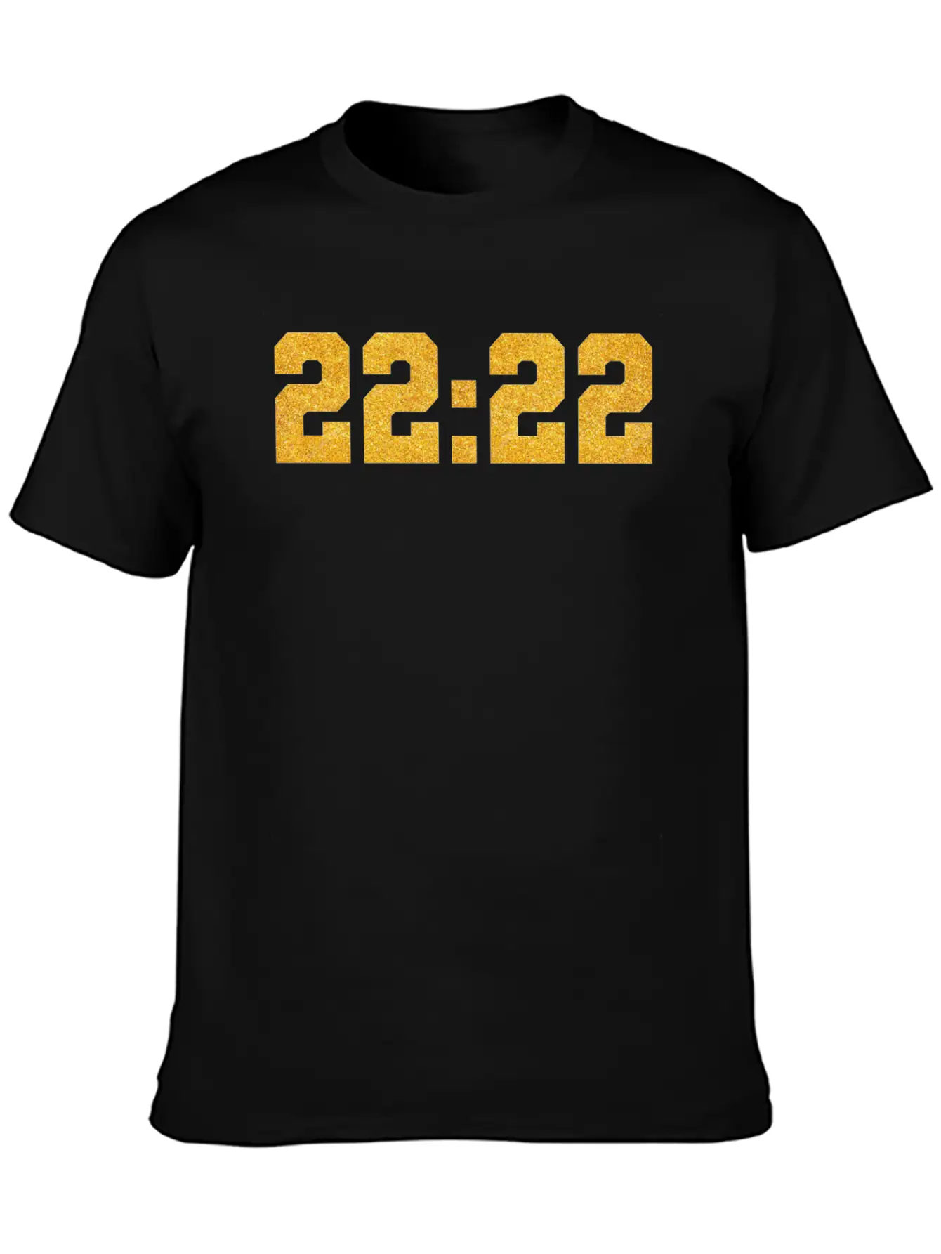 222 Angel Number Intuition Golden Word Art Essential Cotton Tee For Daily Outfits – Unisex Style
