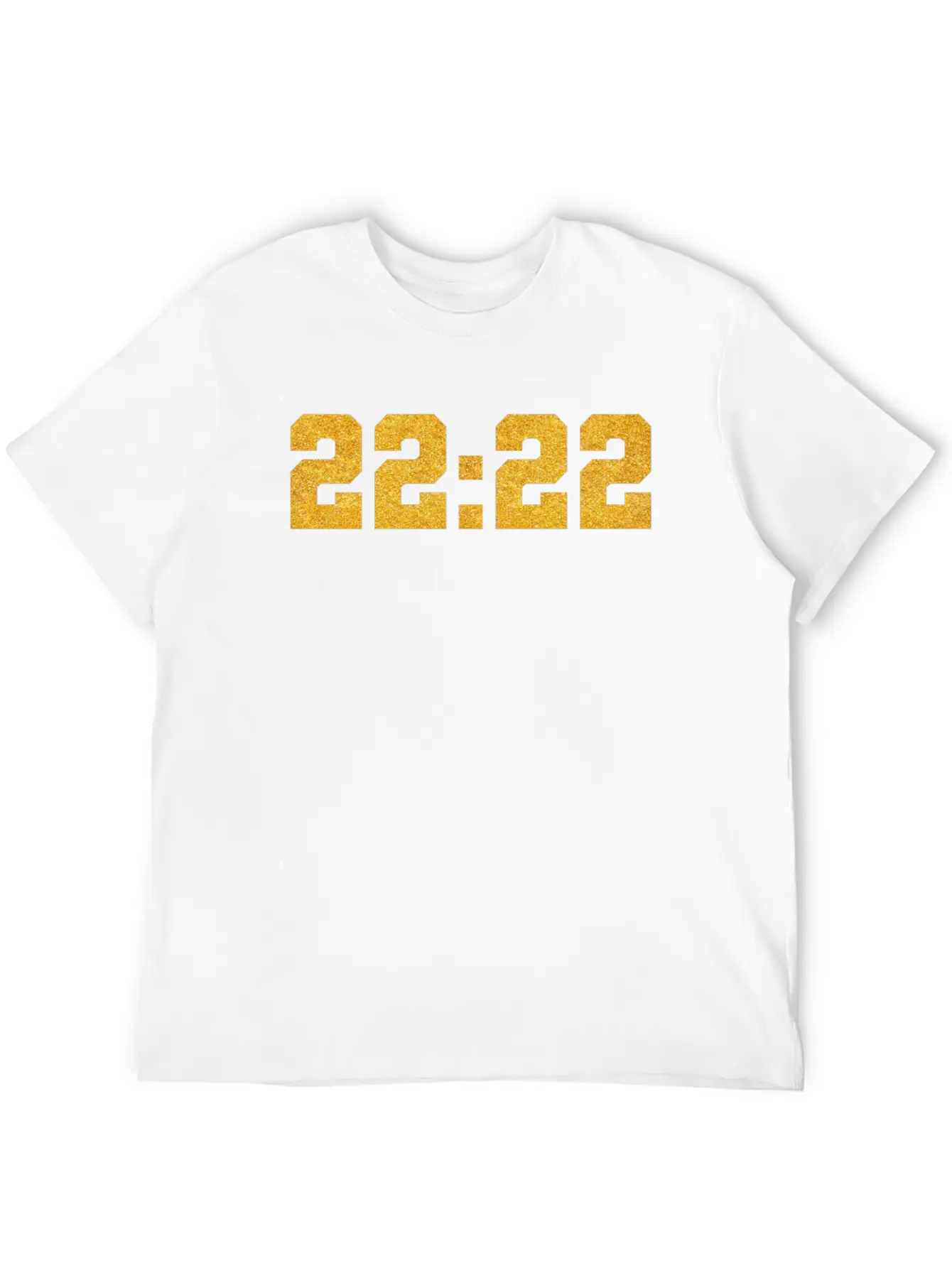 222 Angel Number Intuition Golden Word Art Essential Cotton Tee For Daily Outfits – Unisex Style