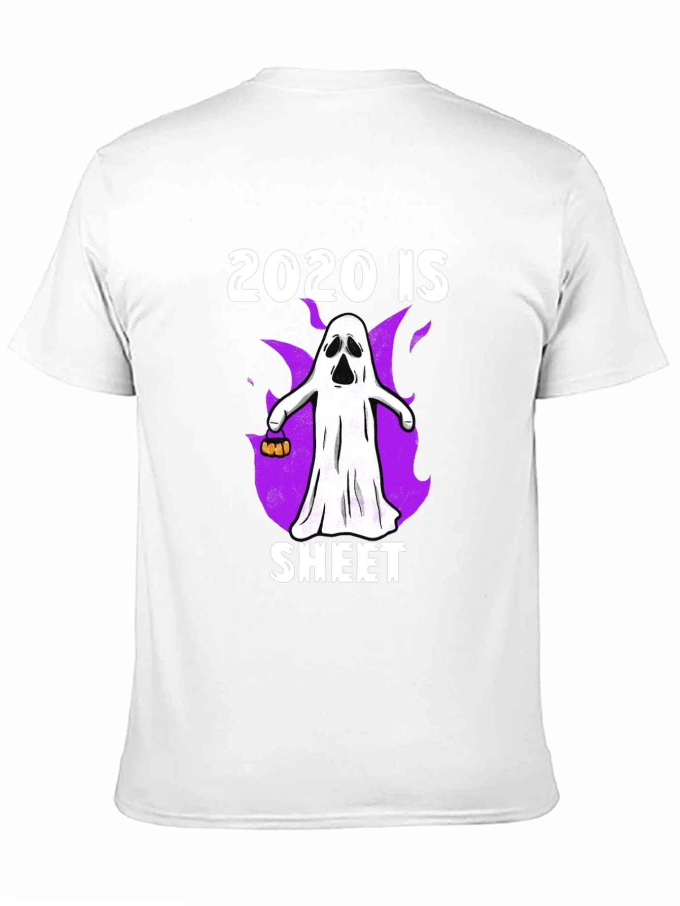 2020 is Sheet Ghost T-Shirt Halloween Costume