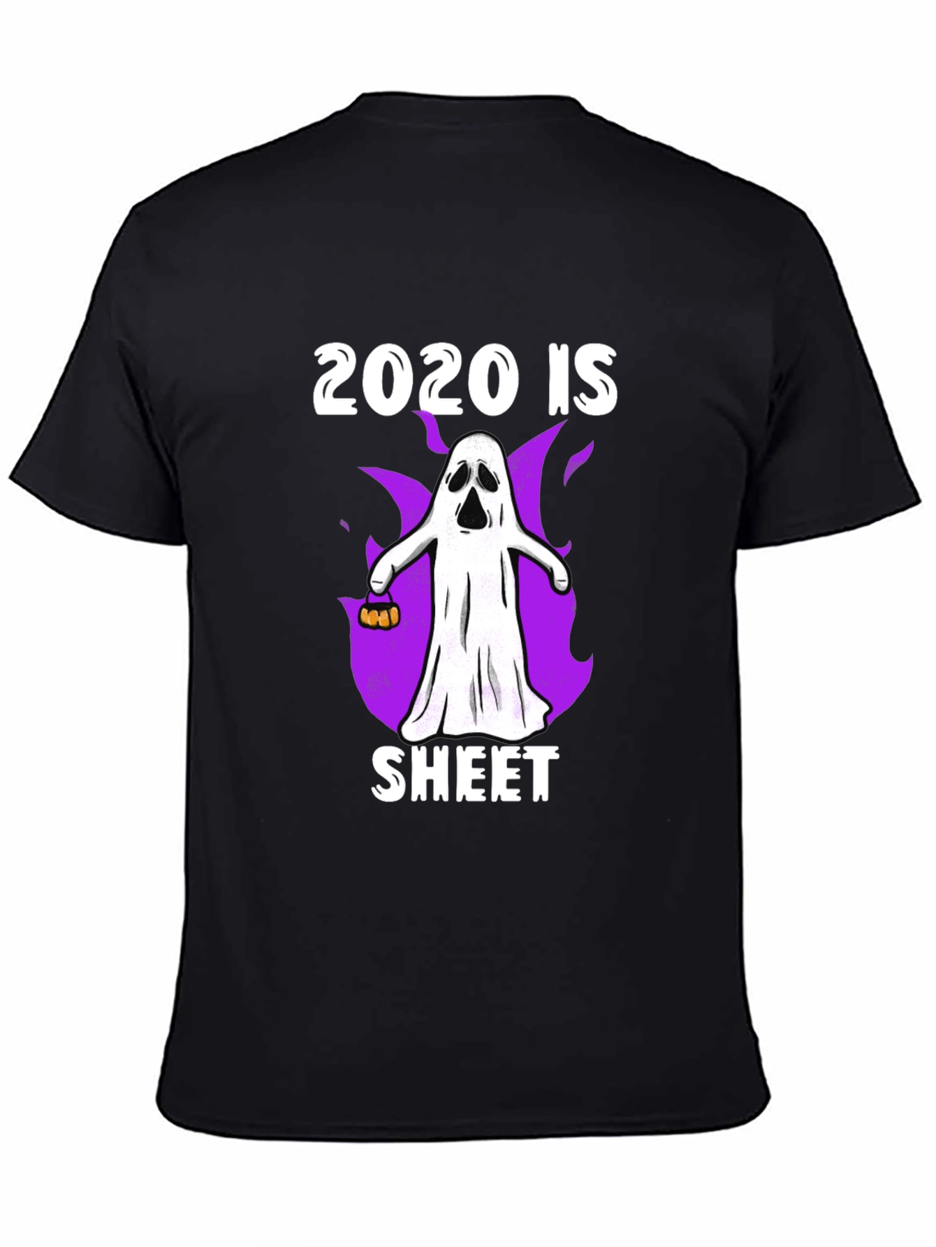 2020 is Sheet Ghost T-Shirt Halloween Costume