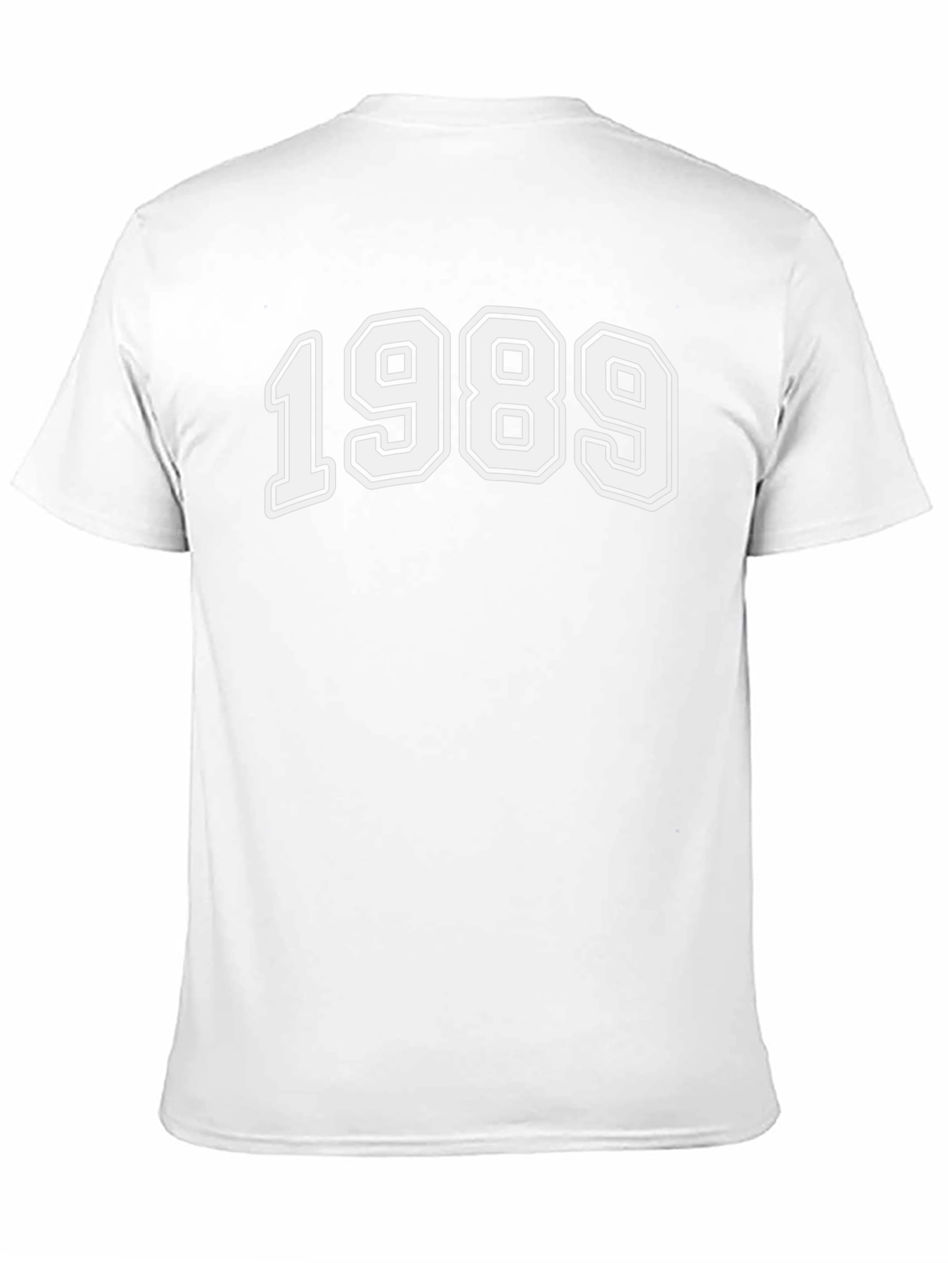 1989 Graphic Tee - Retro Style Black T-Shirt