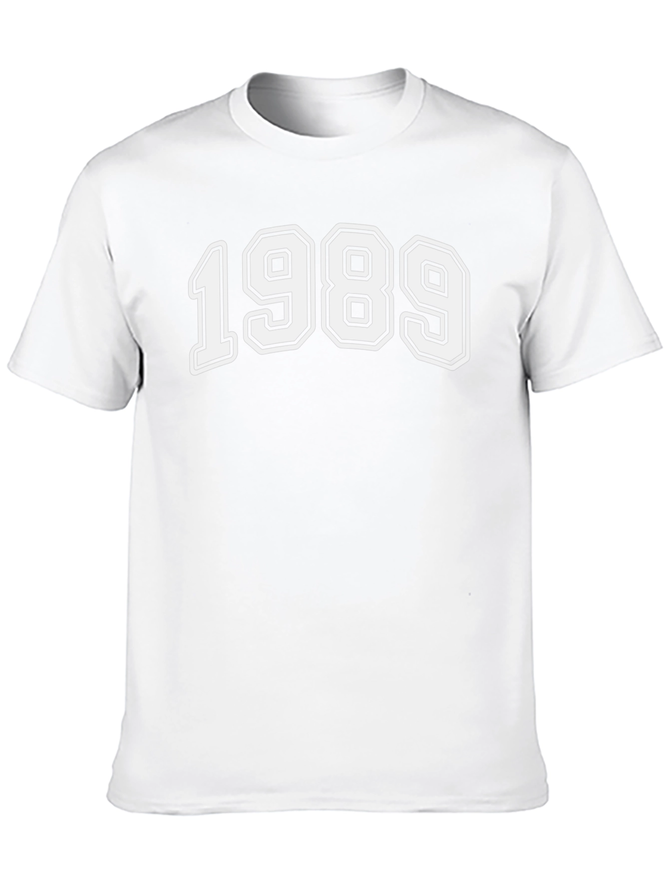 1989 Graphic Tee - Retro Style Black T-Shirt