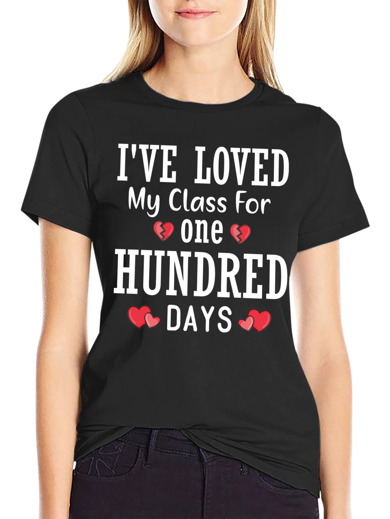 100 Days of School Teacher T-Shirt