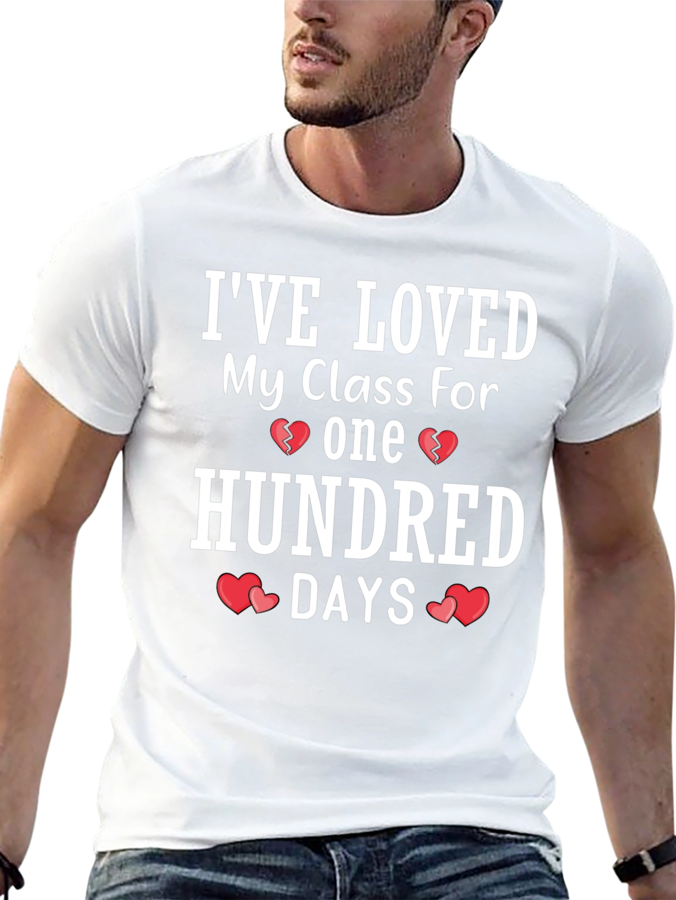 100 Days of School Teacher T-Shirt