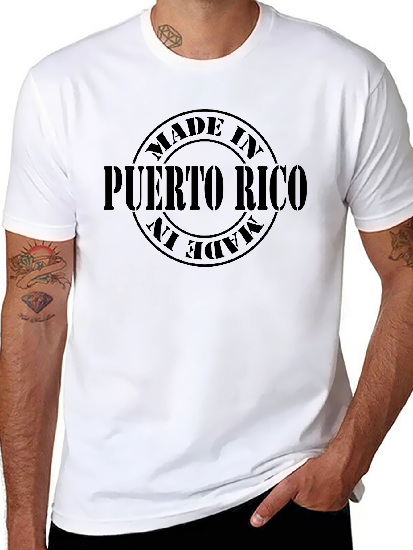 Made in Puerto Rico Black T-Shirt