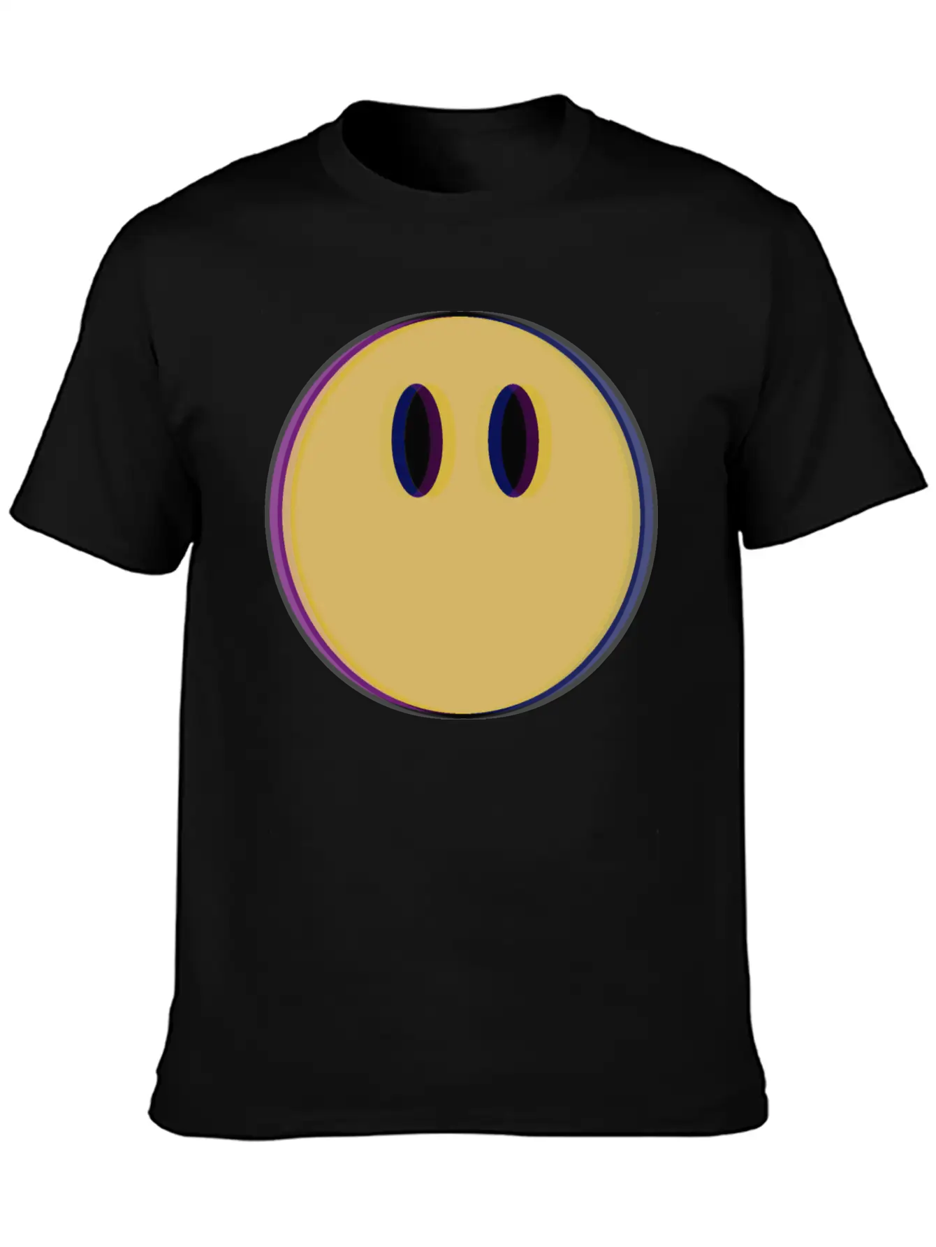 3D Smile Essential Cotton Tee For Daily Outfits – Unisex Style