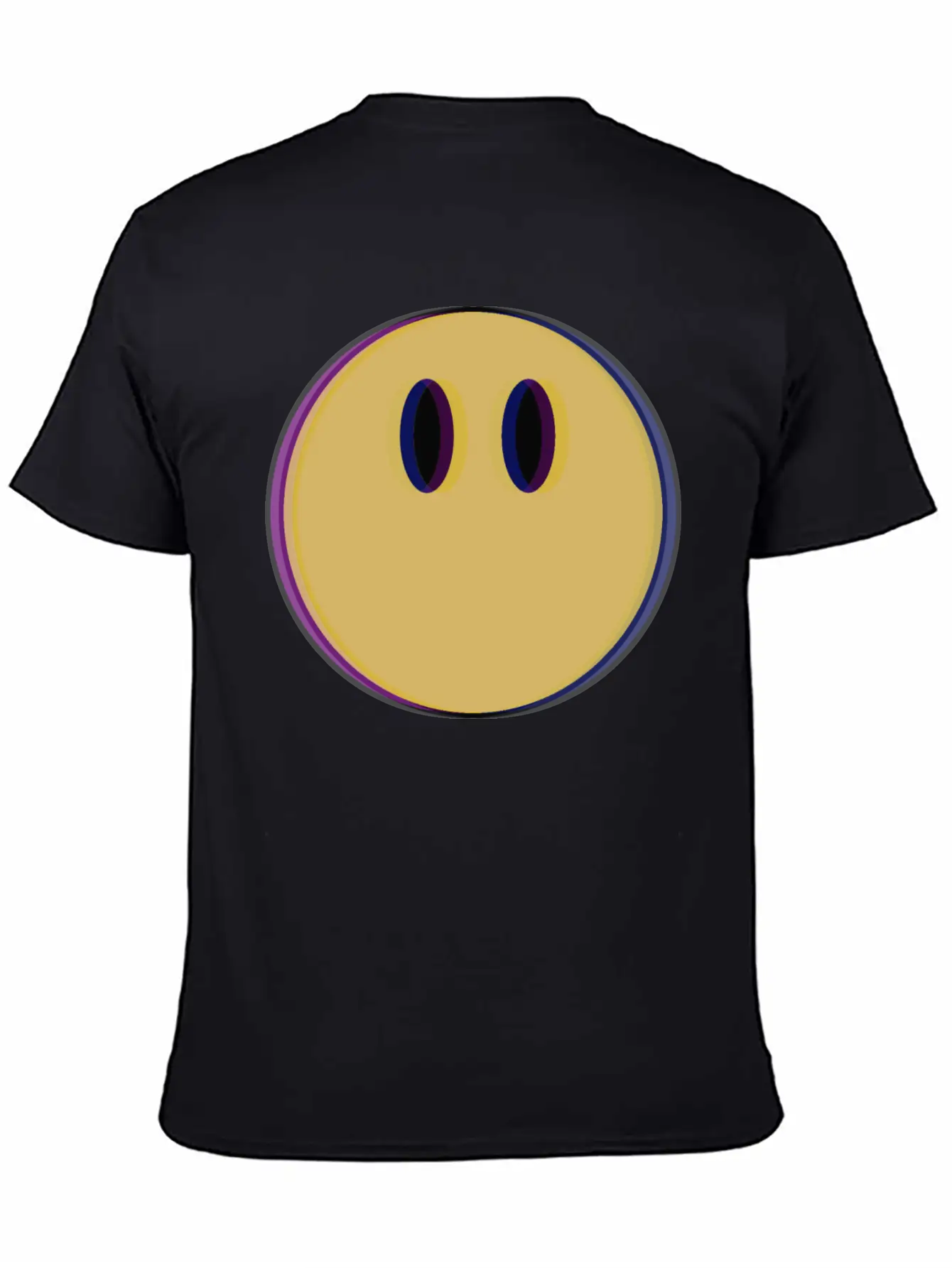 3D Smile Essential Cotton Tee For Daily Outfits – Unisex Style