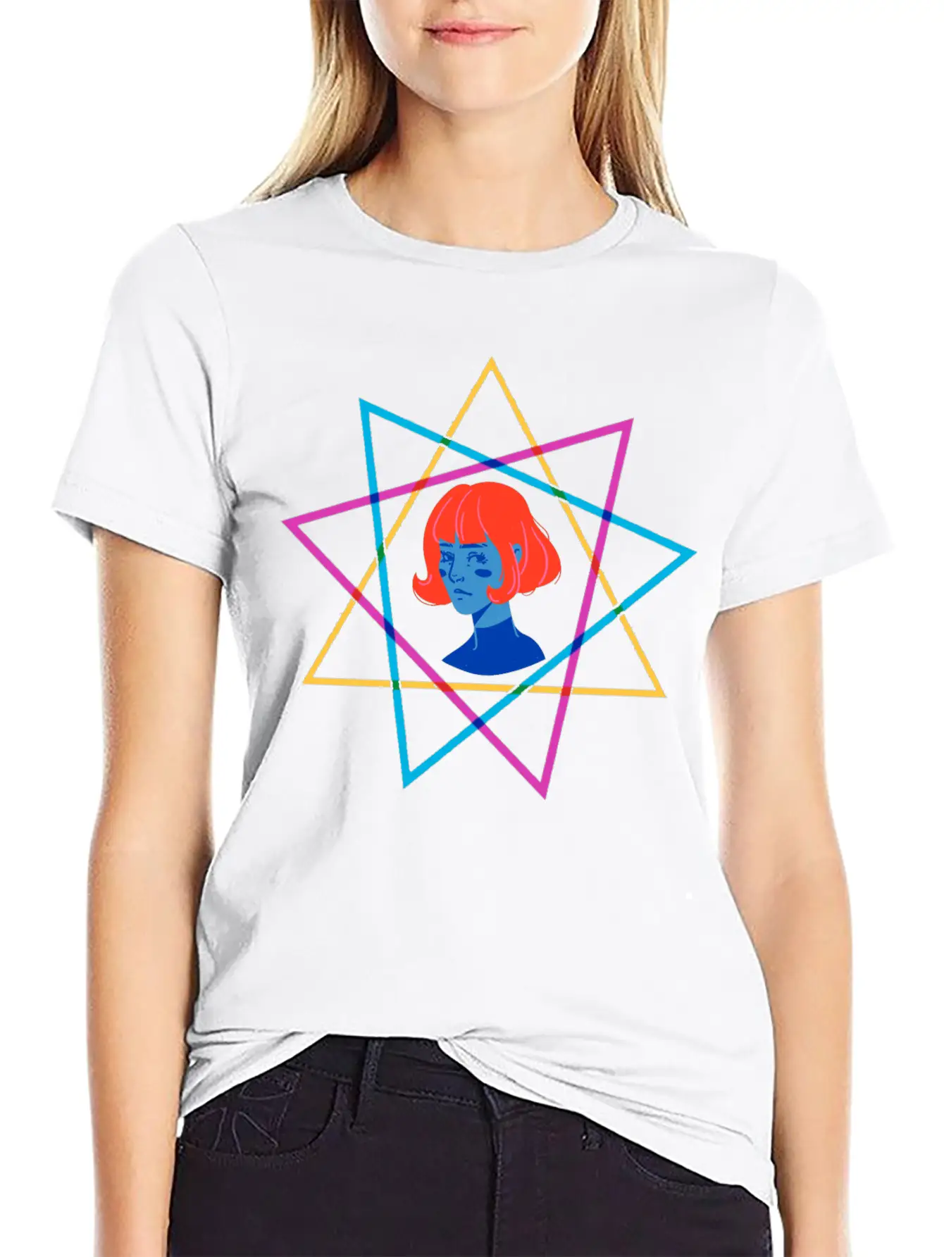 3D Space Girl Hoodie (Womens) Essential Cotton Tee For Daily Outfits – Unisex Style