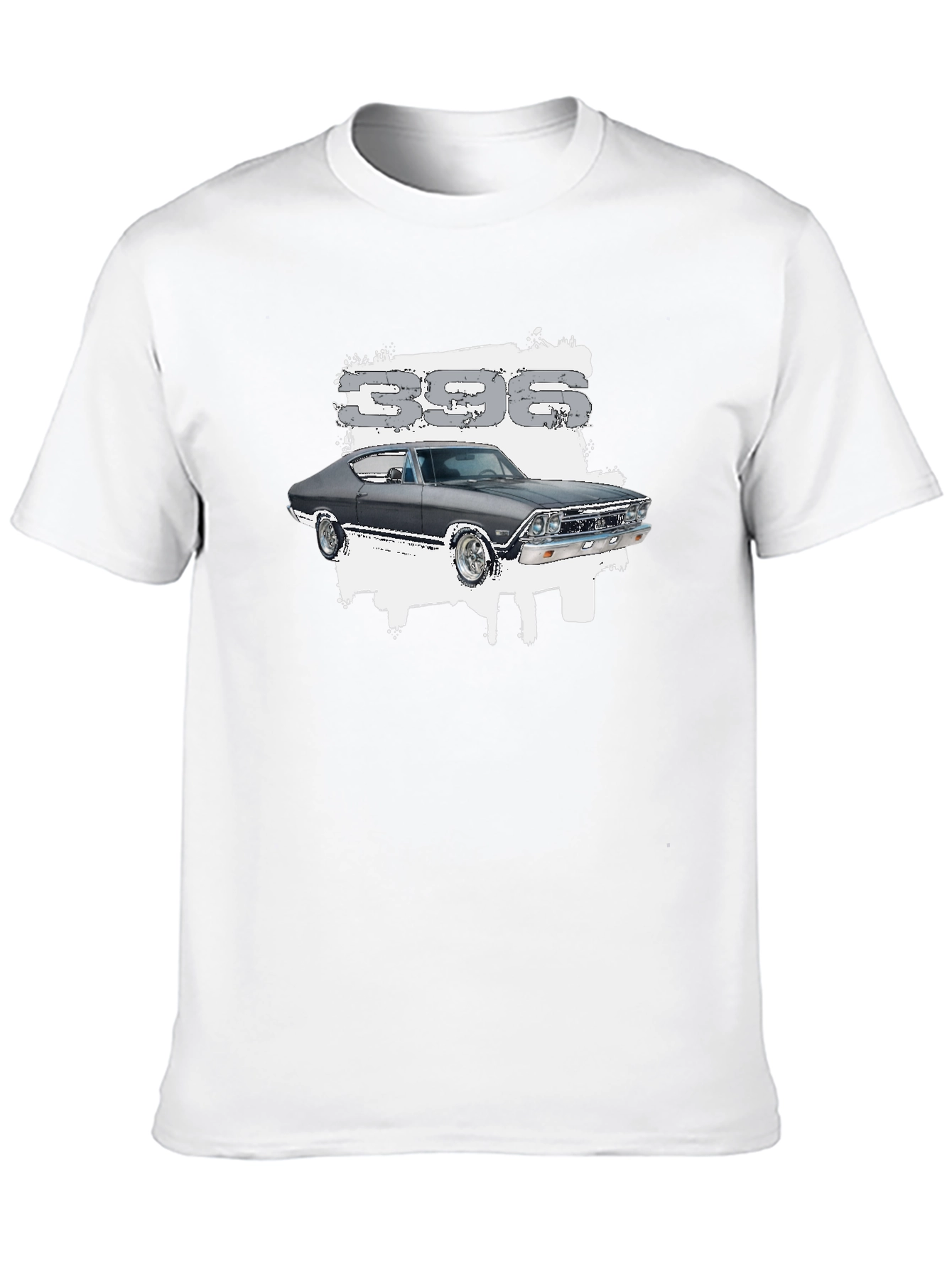 396 Muscle Car Graphic Tee - Black