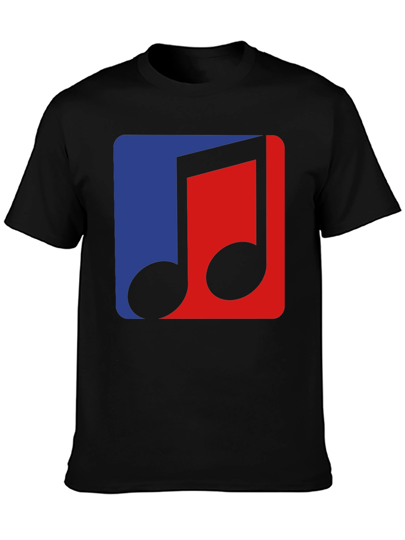 Music Note Graphic Tee - Stylish Cotton T-Shirt