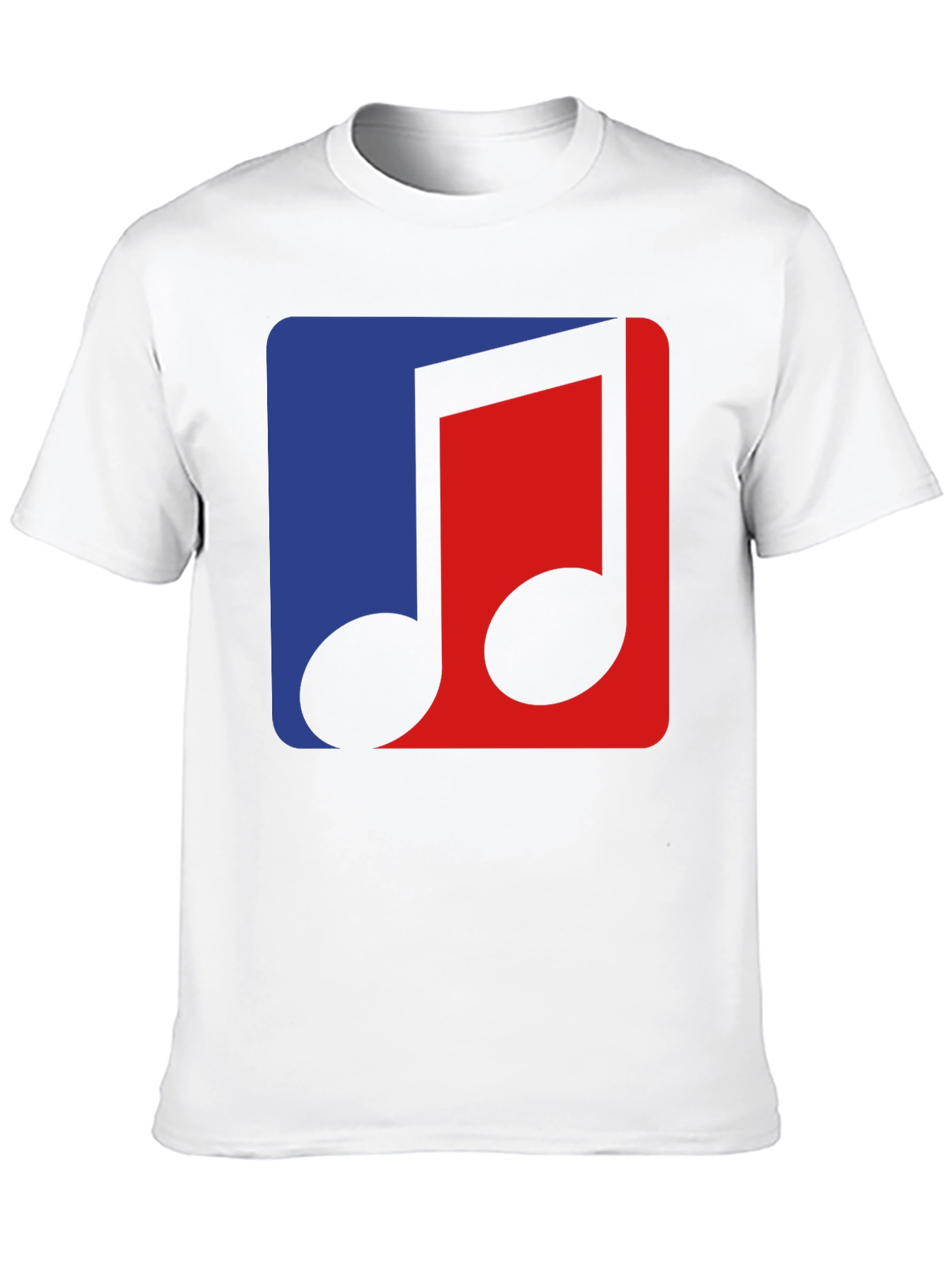 Music Note Graphic Tee - Stylish Cotton T-Shirt