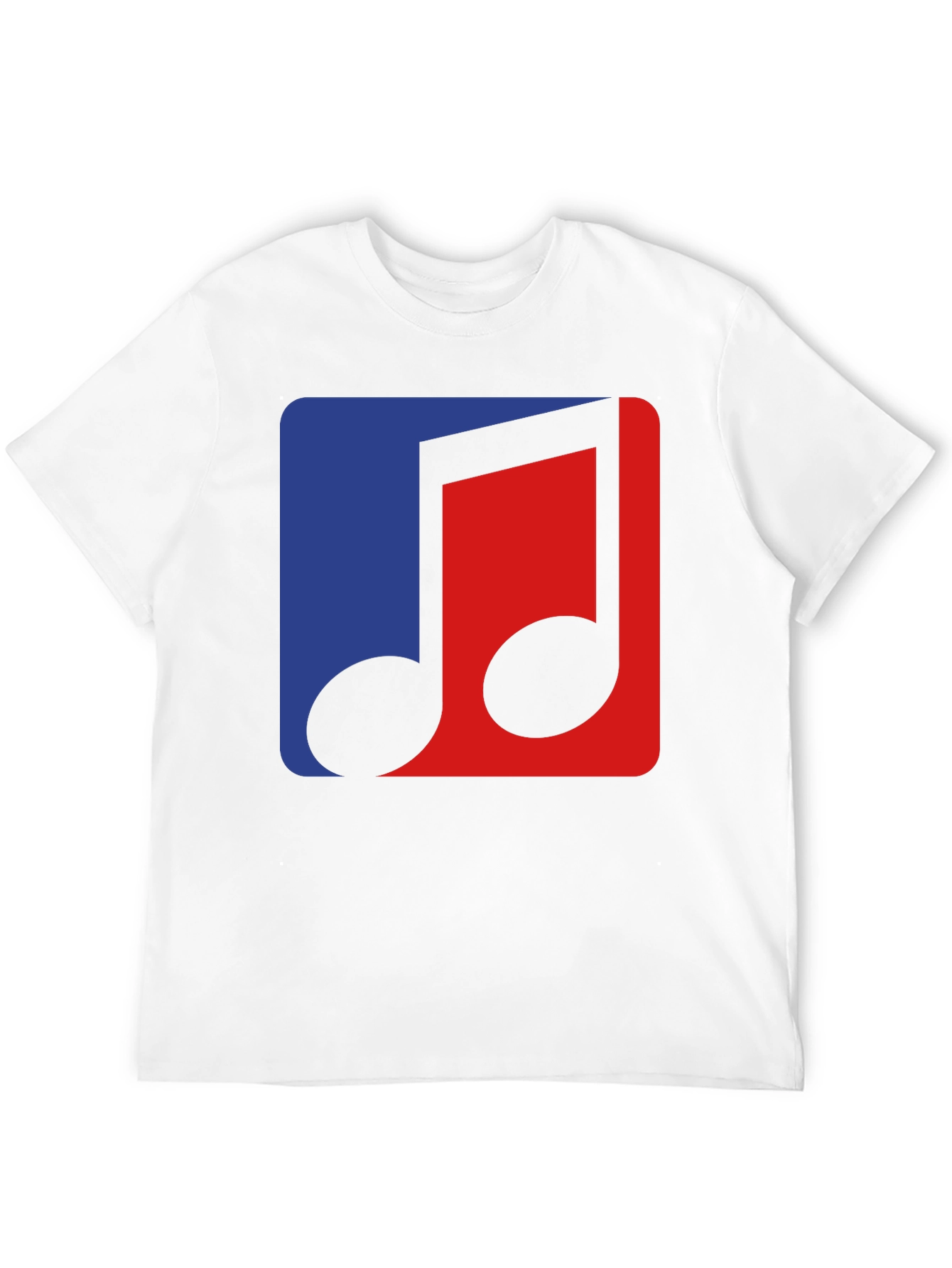 Music Note Graphic Tee - Stylish Cotton T-Shirt