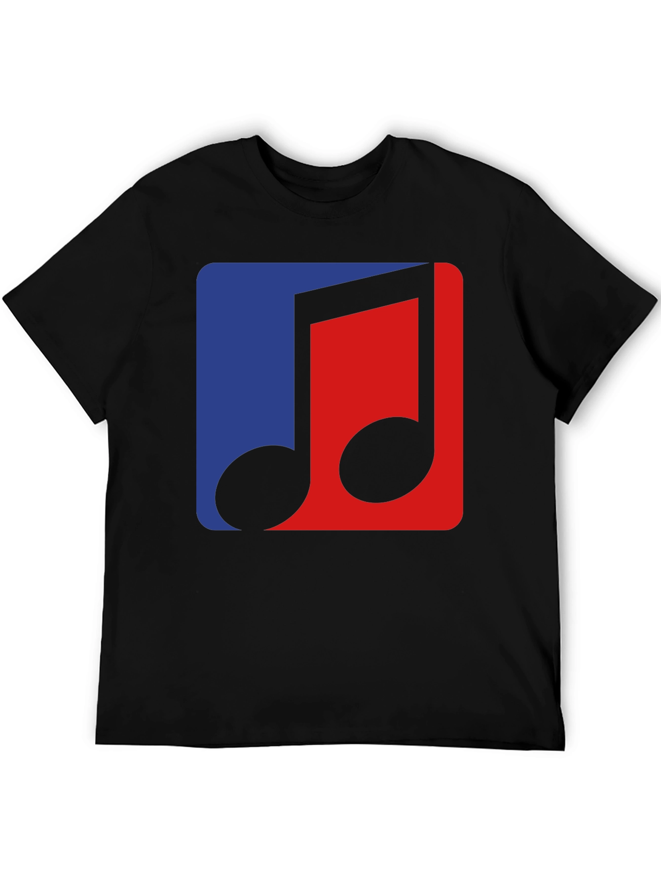 Music Note Graphic Tee - Stylish Cotton T-Shirt