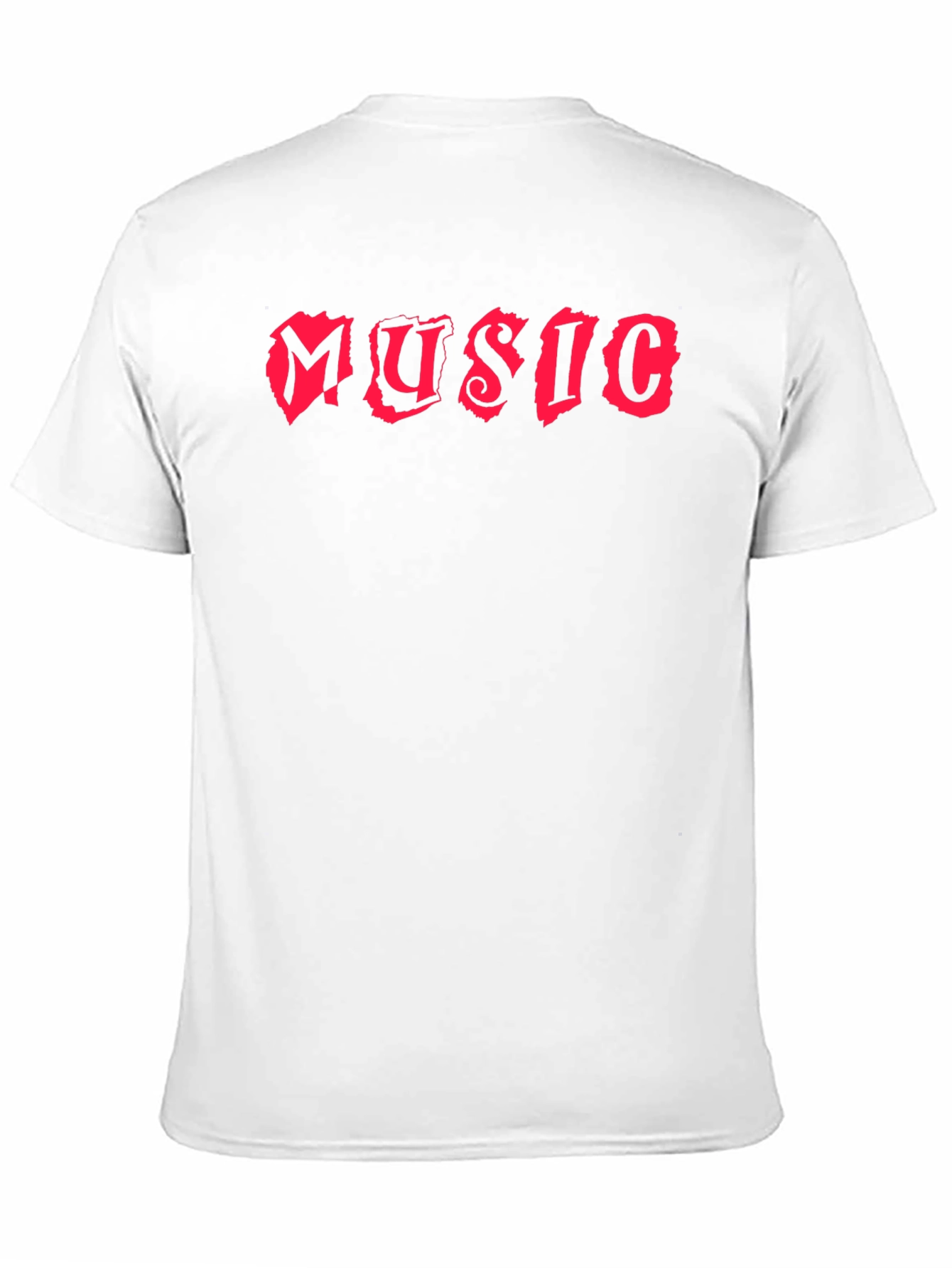 Music Graphic T-Shirt - Mens Black Tee