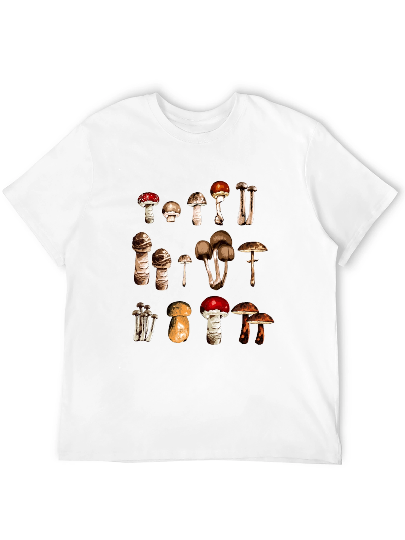 Mushroom Variety Graphic Tee
