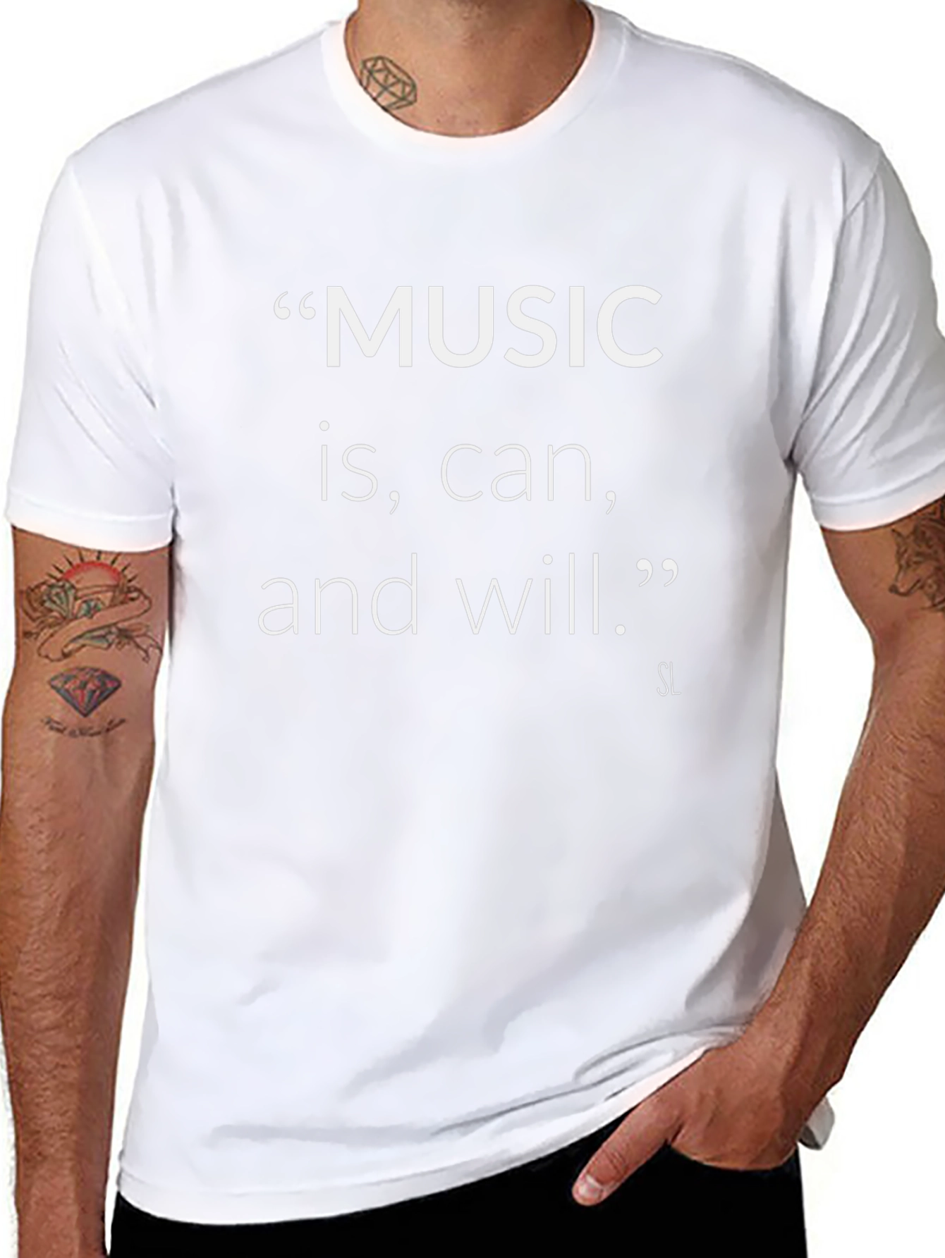 Music is can and will T-Shirt