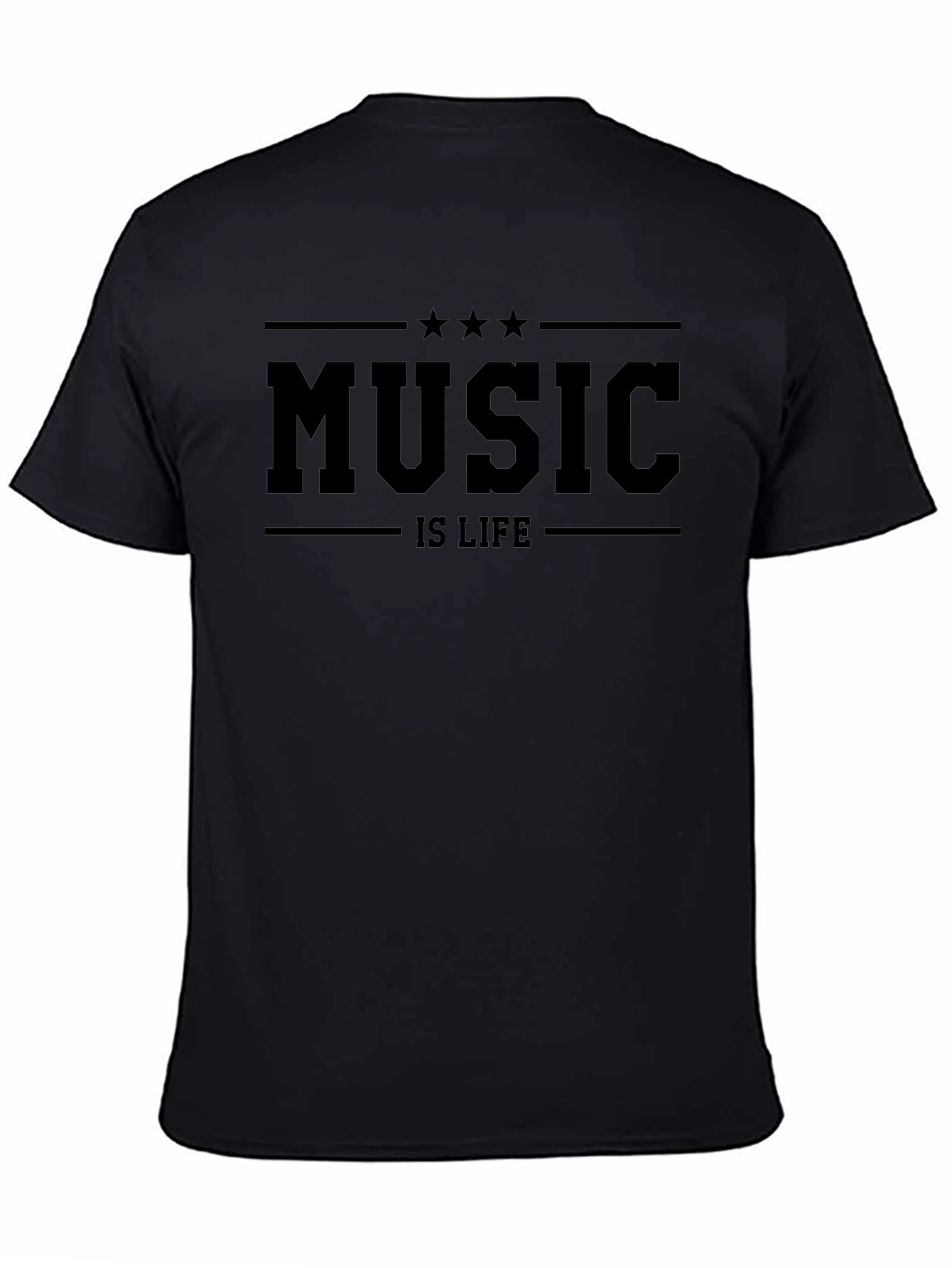 Music is Life Graphic T-Shirt