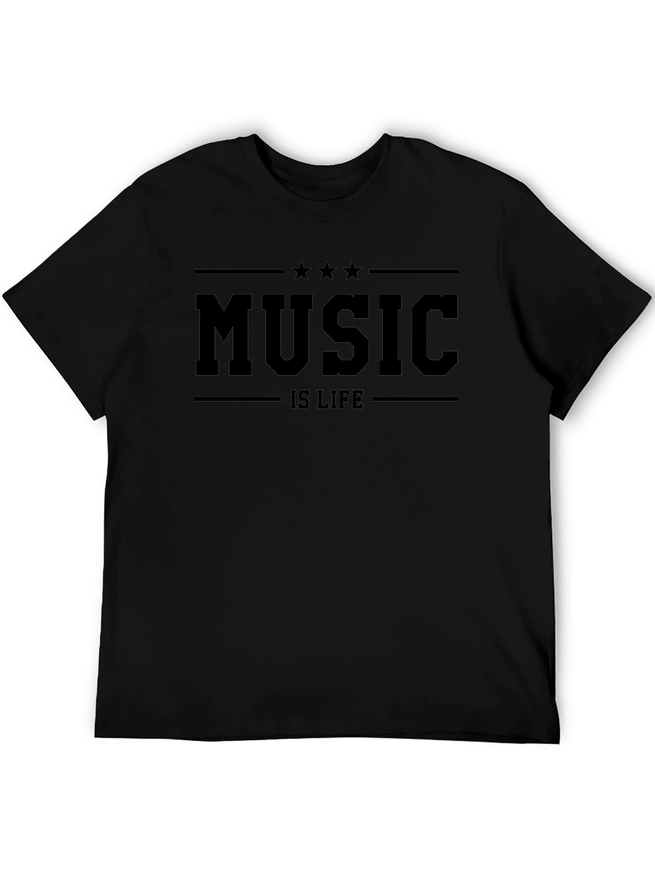 Music is Life Graphic T-Shirt