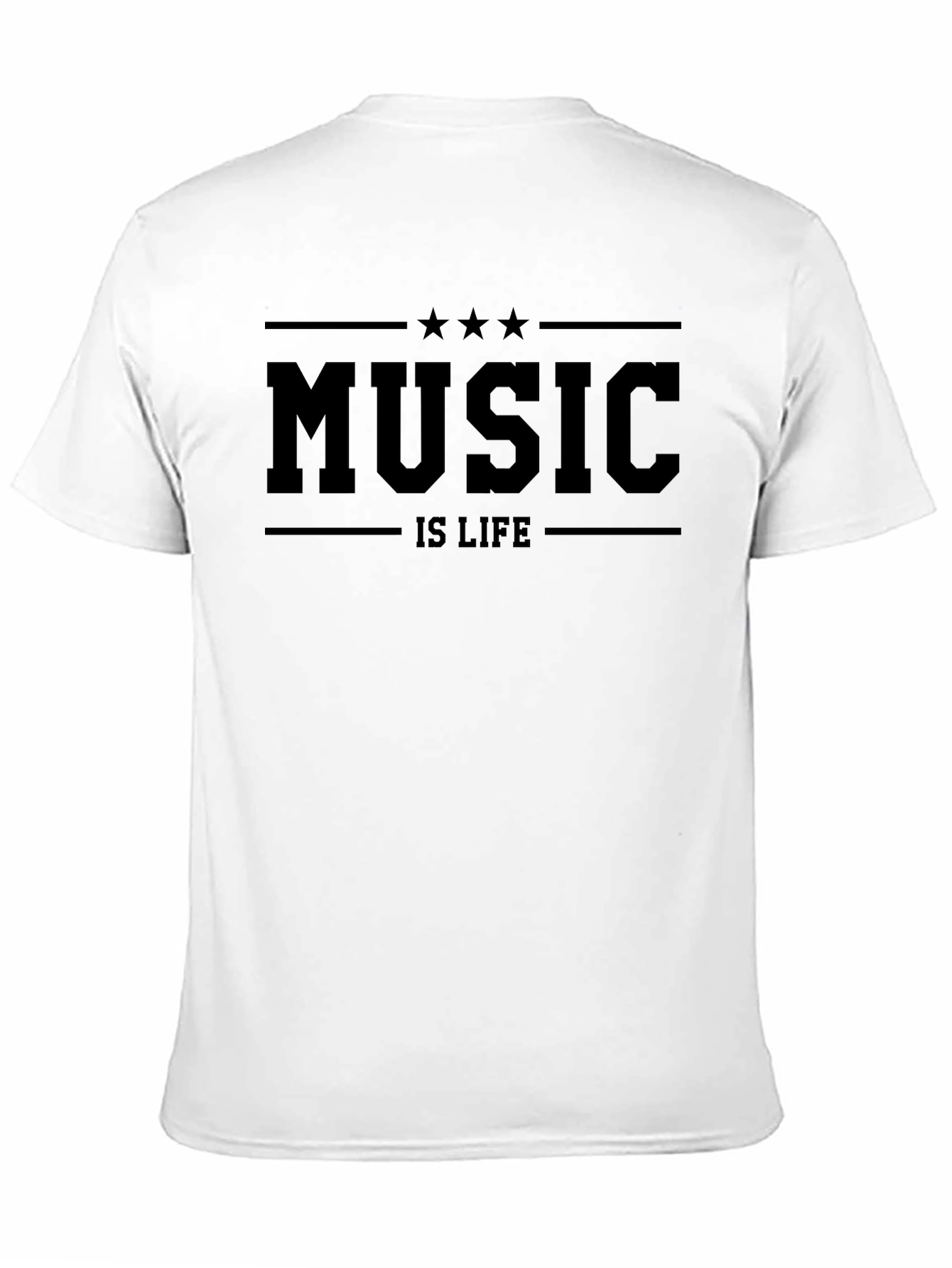 Music is Life Graphic T-Shirt