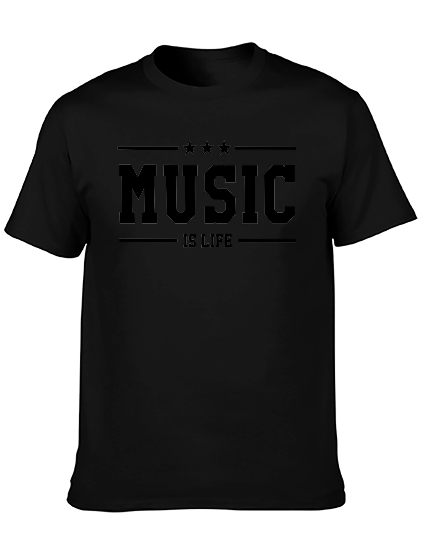 Music is Life Graphic T-Shirt